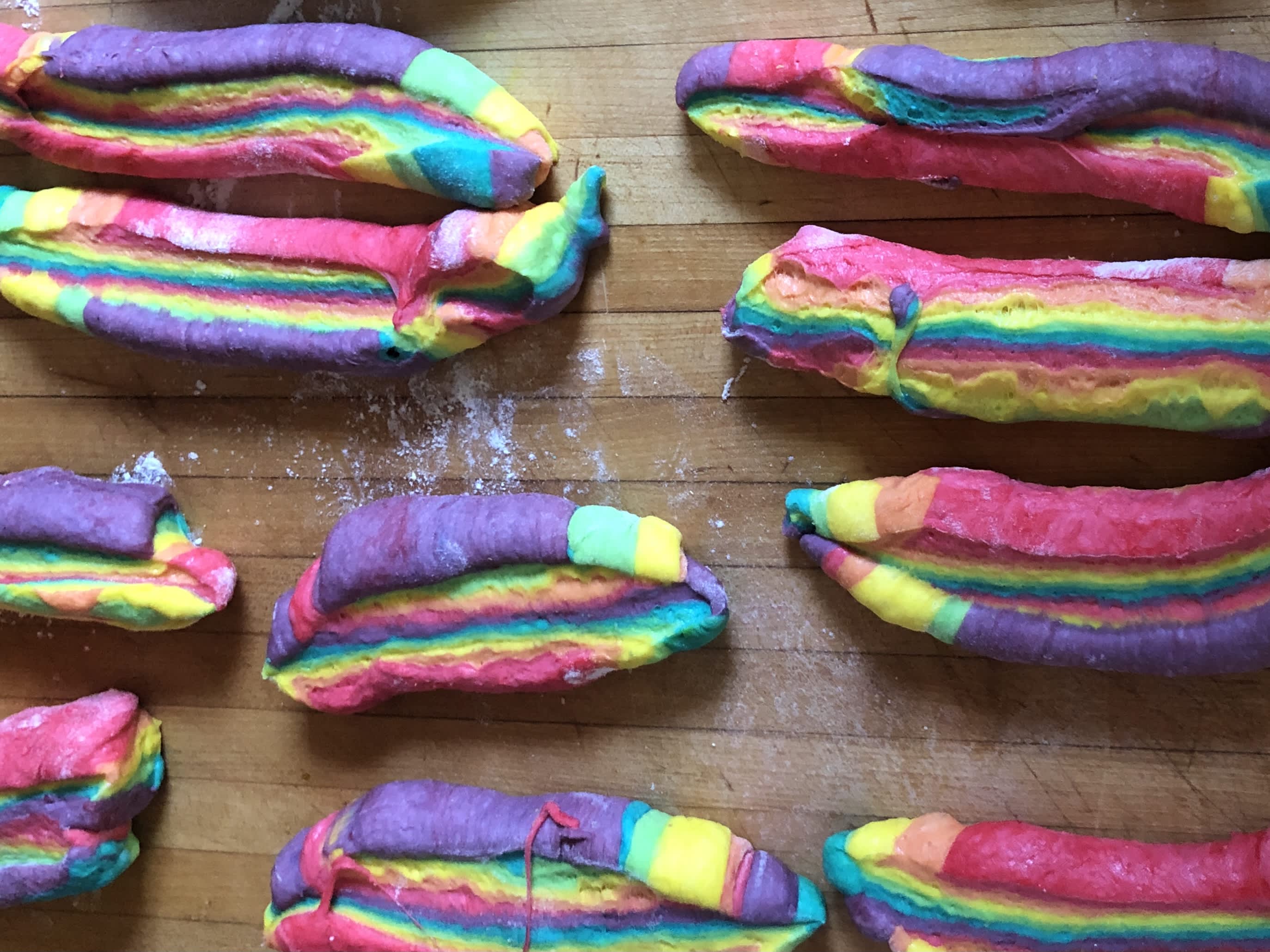 DIY Rainbow Bagel Making Kit