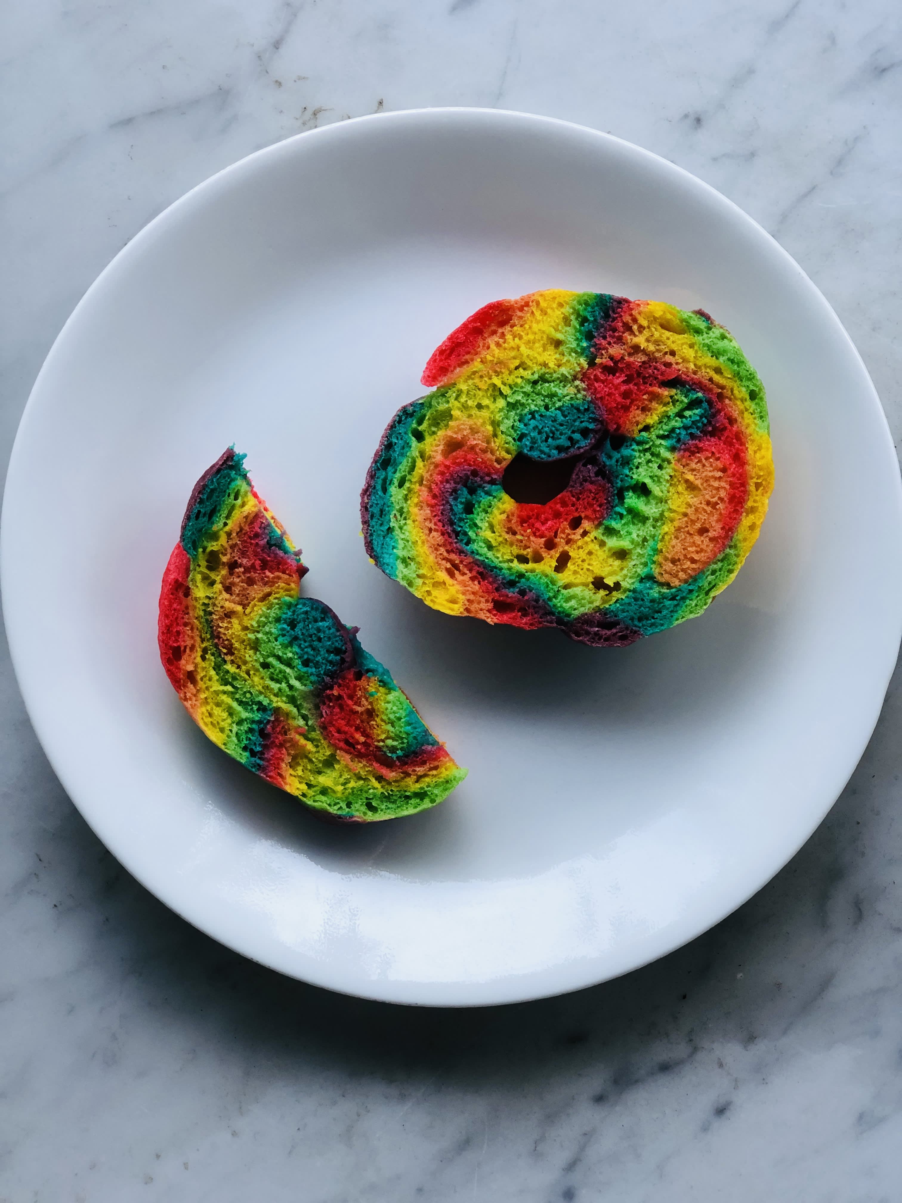 DIY Rainbow Bagel Making Kit