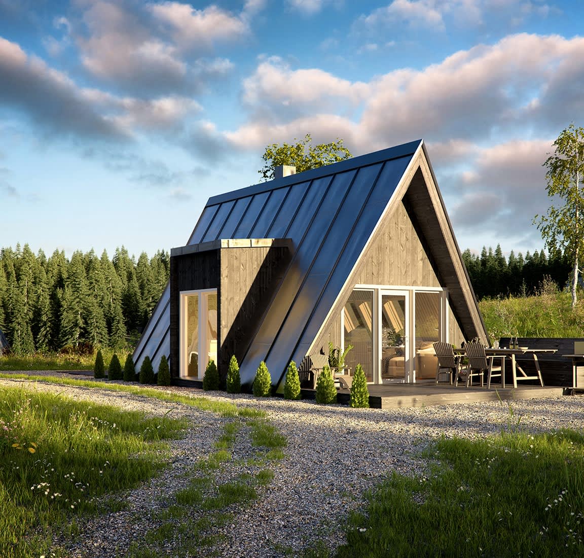 8 A-Frame House Kits You Can Buy For Under $60,000 | Apartment Therapy