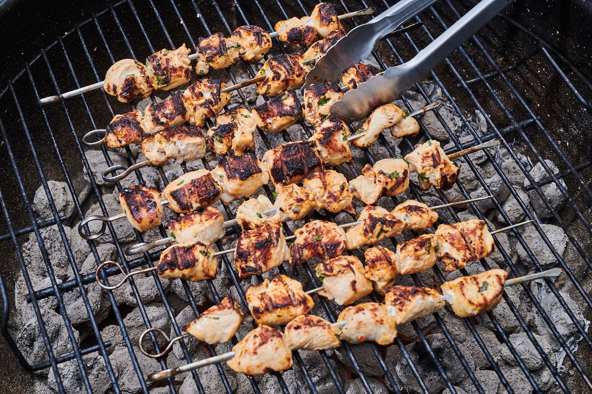 Chicken Kebabs Beef Kabobs In Air Fryer Rotisserie Charcoal Grill