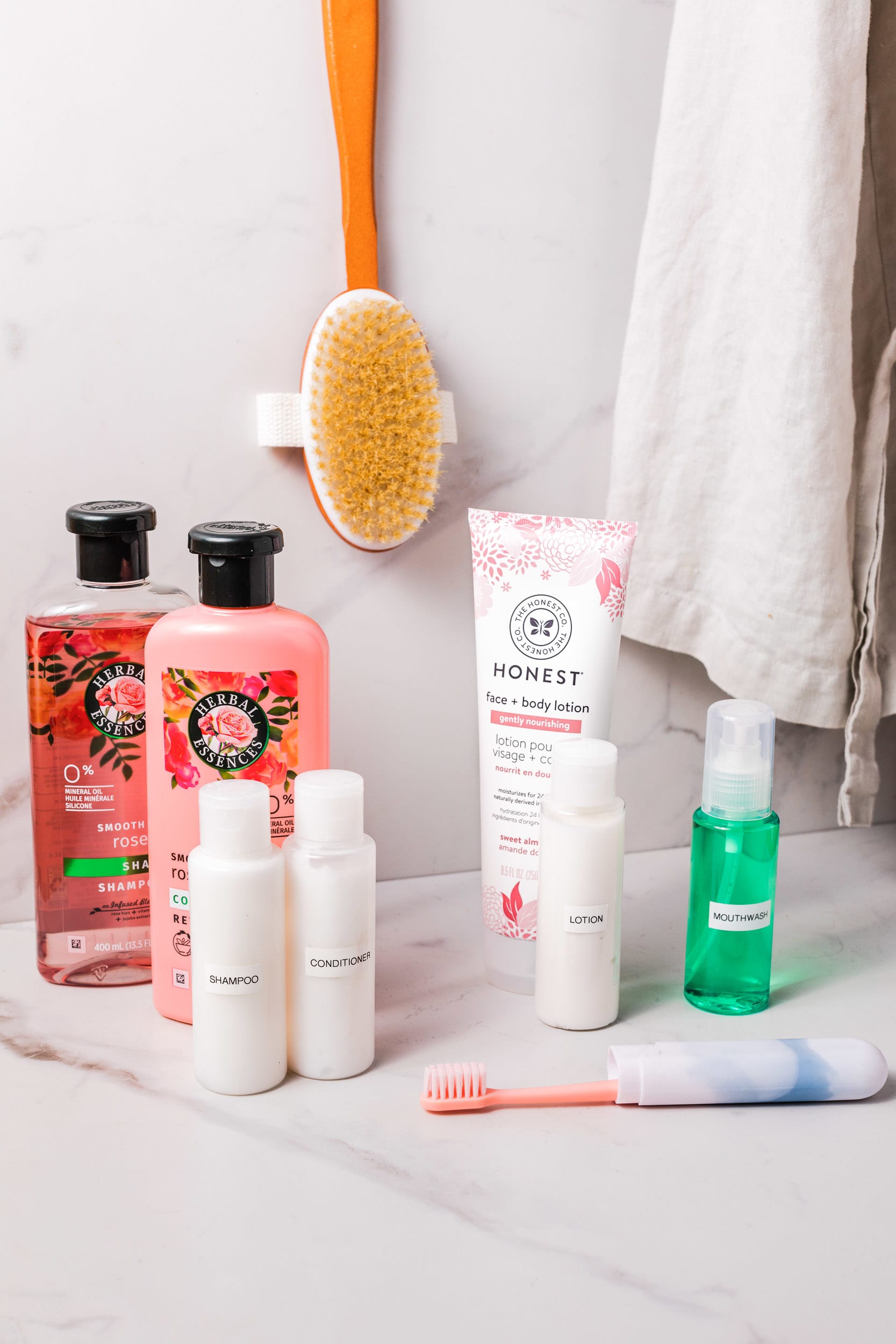Which is better full size toiletries or travel size when on vacation?
