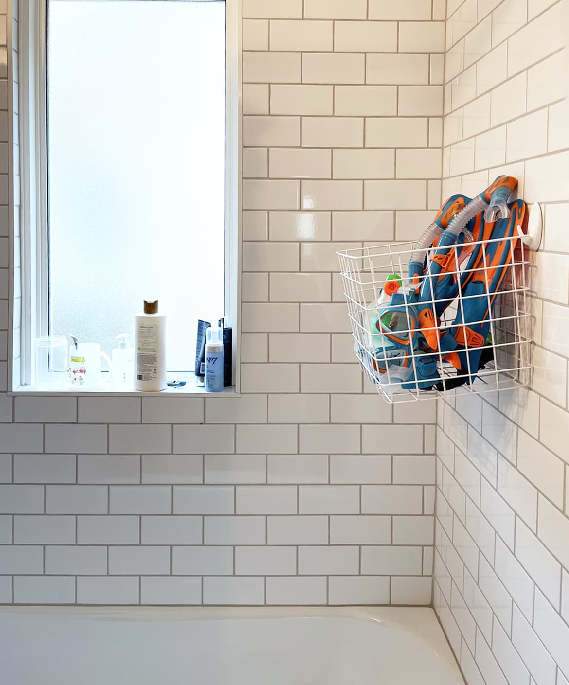 I Tried That Command Hook Shower Storage Hack