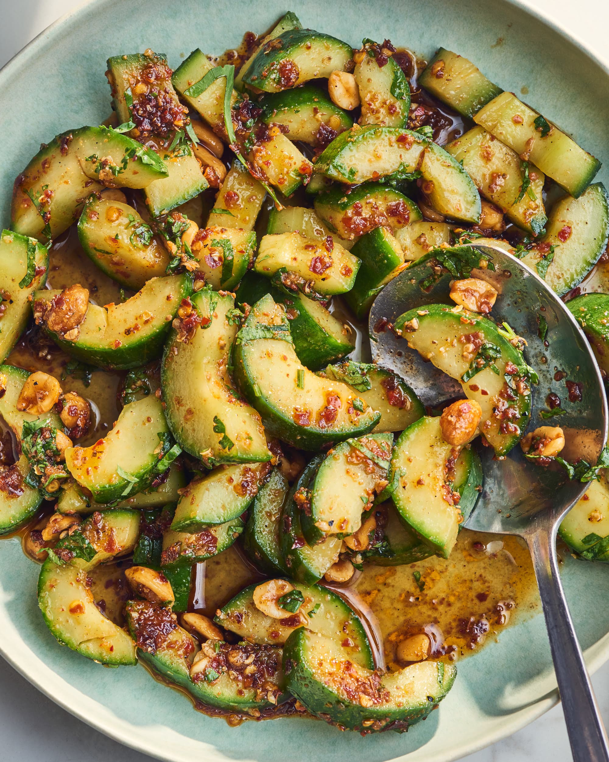 Smashed Shito Cucumber Salad Recipe