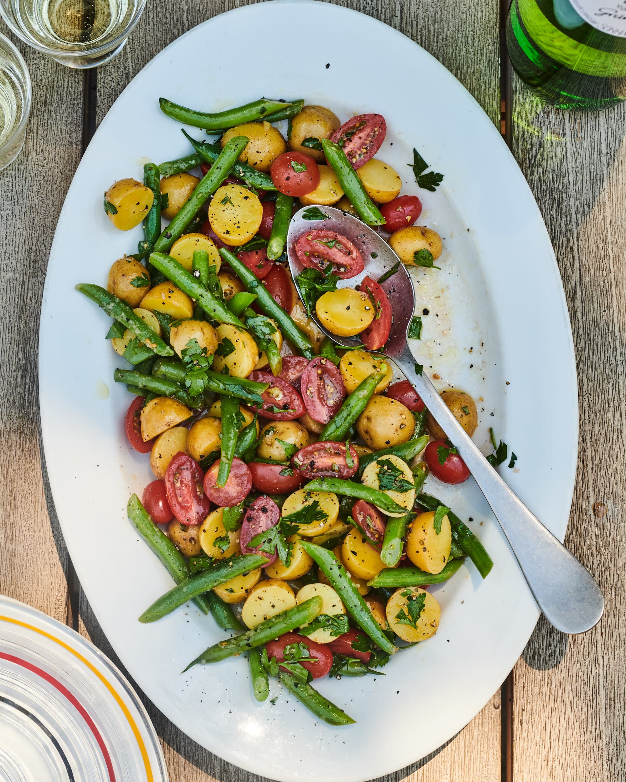 Big Italian Salad with Homemade Italian Dressing - Once Upon a Chef