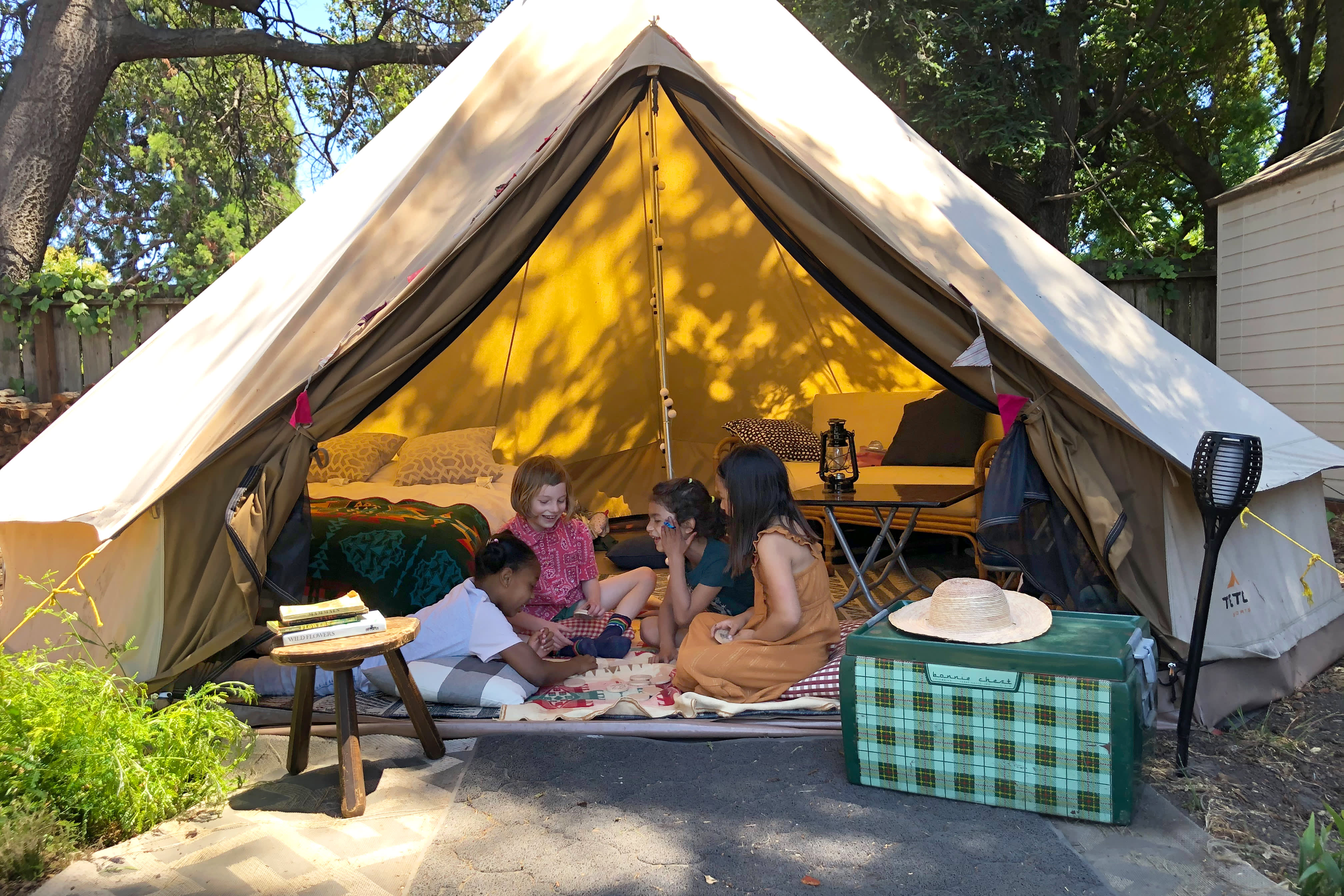 25 Family-Friendly Backyard Camping Ideas - Backyard Camping Tent
