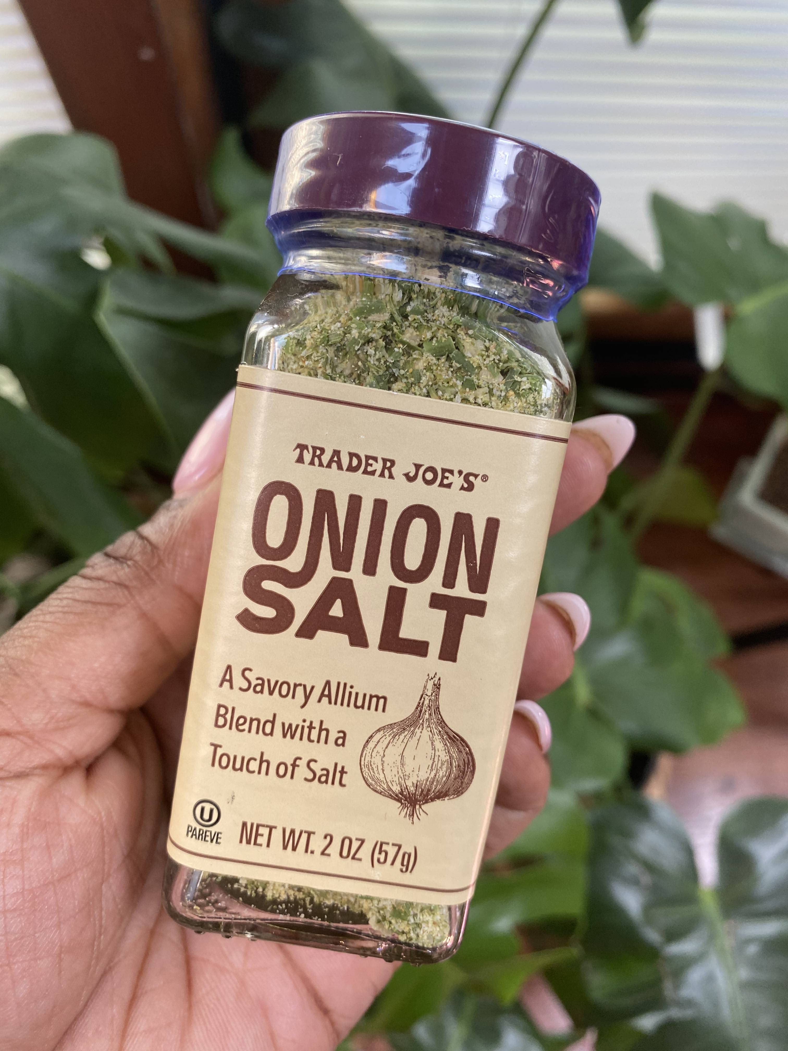 Trader Joes Onion Salt (Pack of 2)