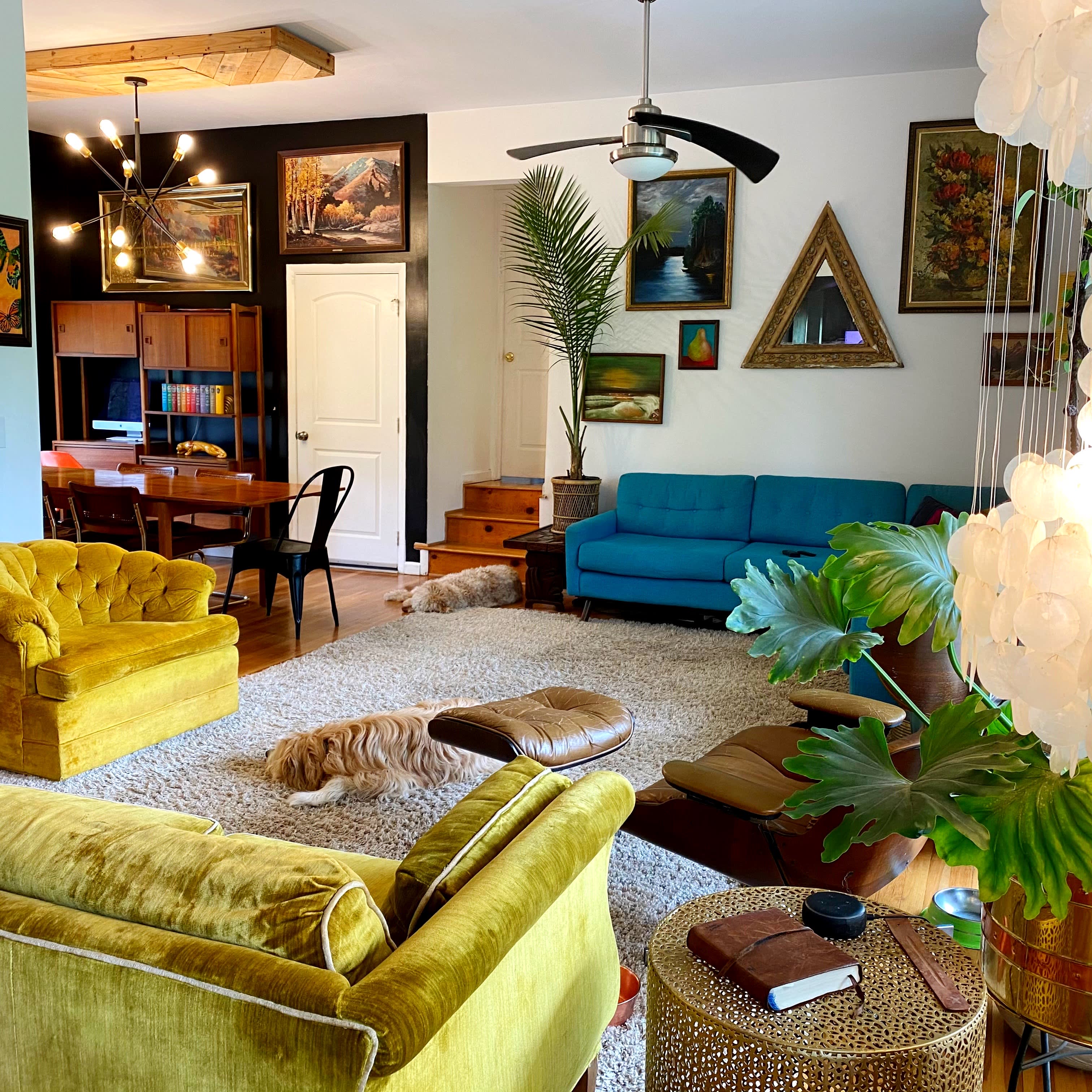 Bold, Colorful 1970s Style Nashville House | Apartment Therapy