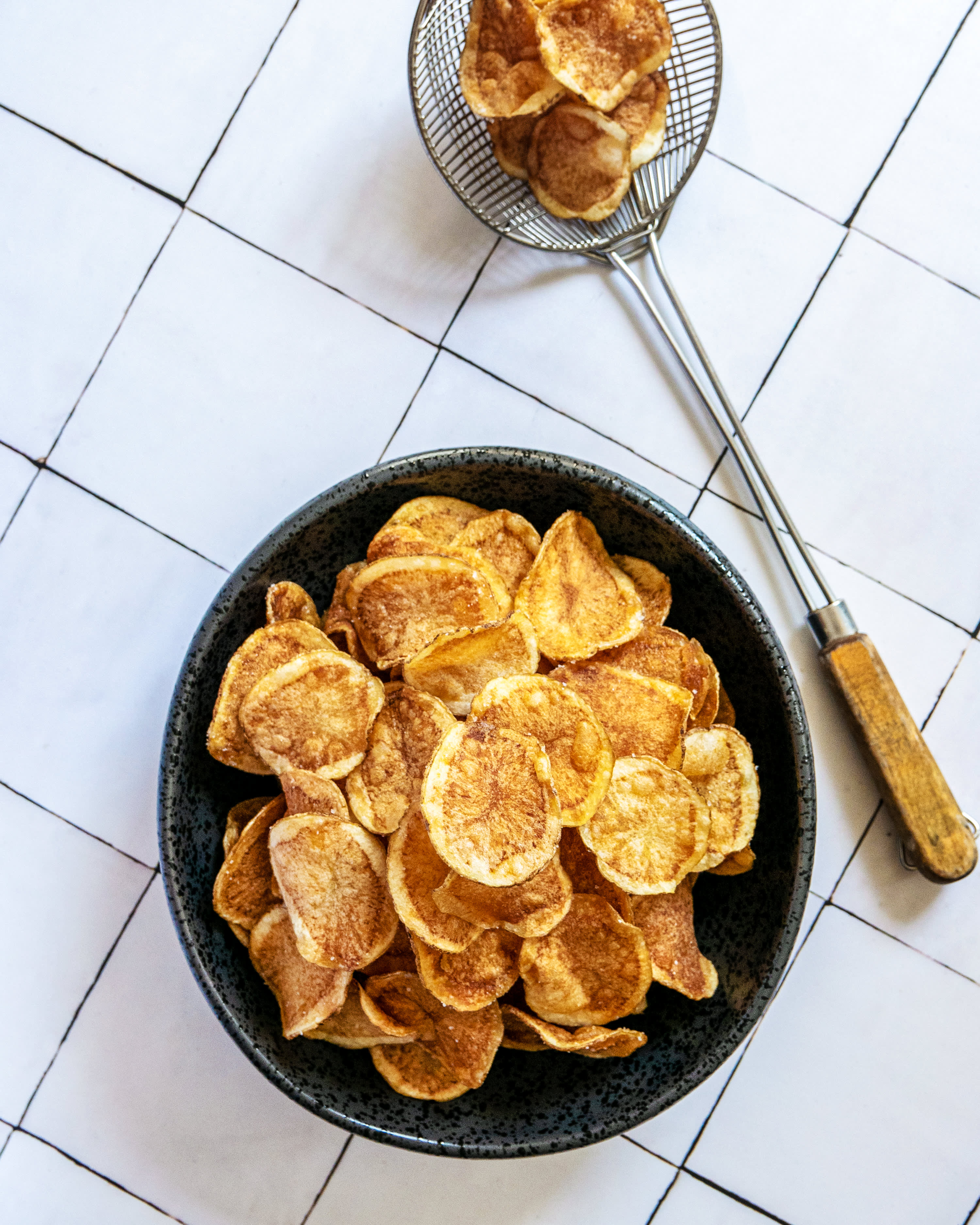 Air Fryer Potato Chips Recipe - How To Get Crisp Chips Every Time!