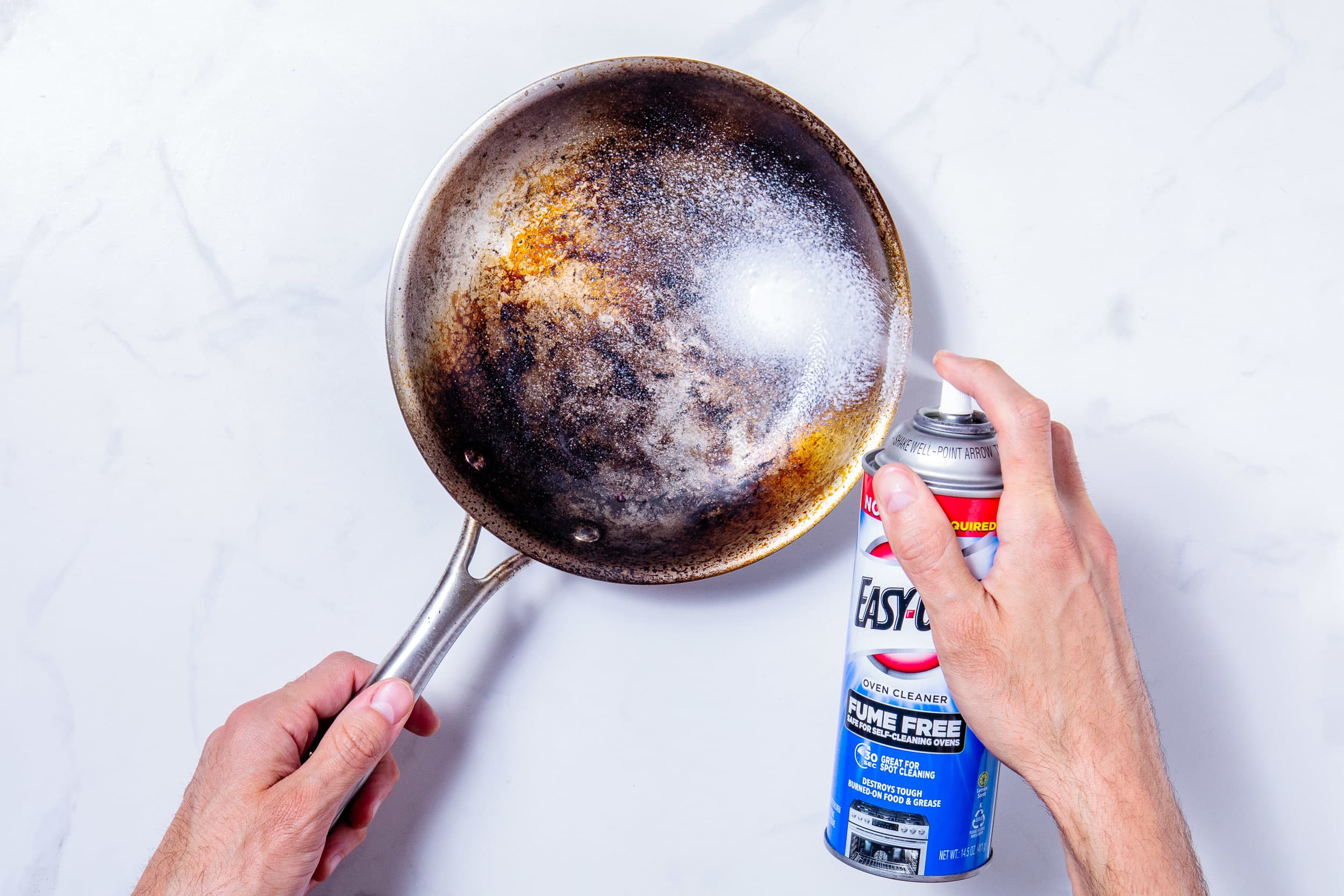 We Tried 10 Methods for Cleaning Discolored Stainless Steel Pans