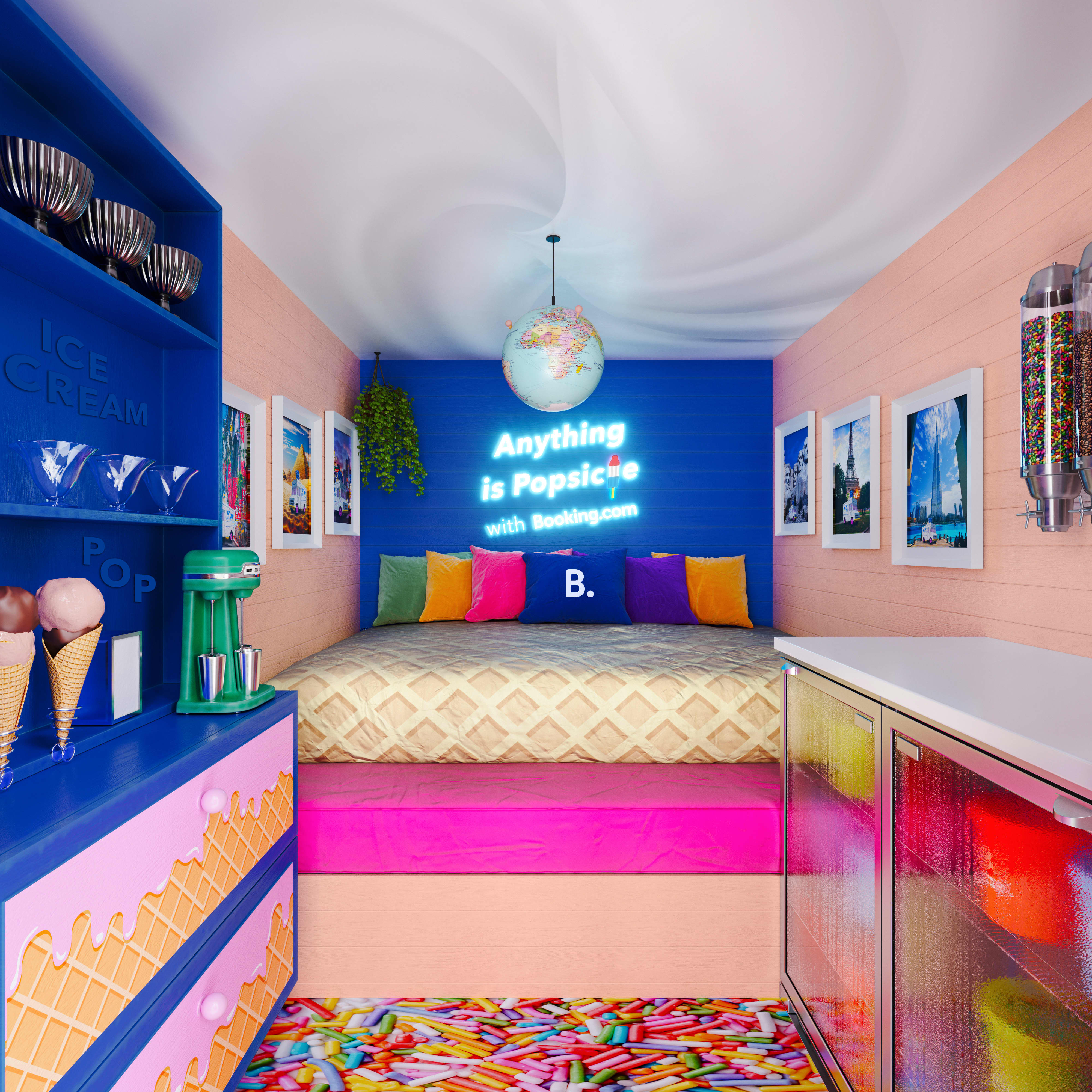 You Can Stay Overnight in an Ice Cream Truck, Because Summer Dreams Do Come  True