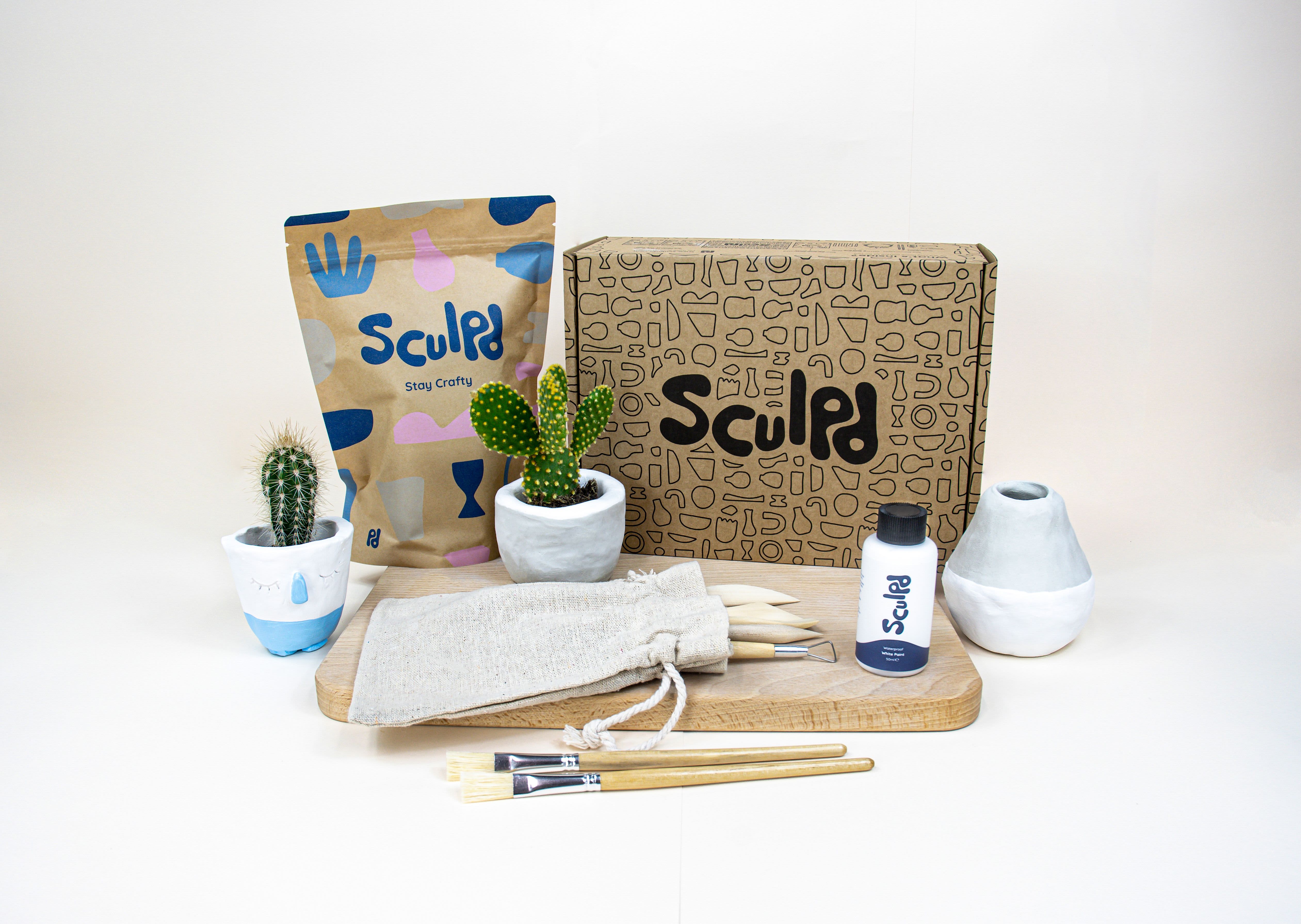 Sculpd Home DIY Craft Kit: Body Form Vase