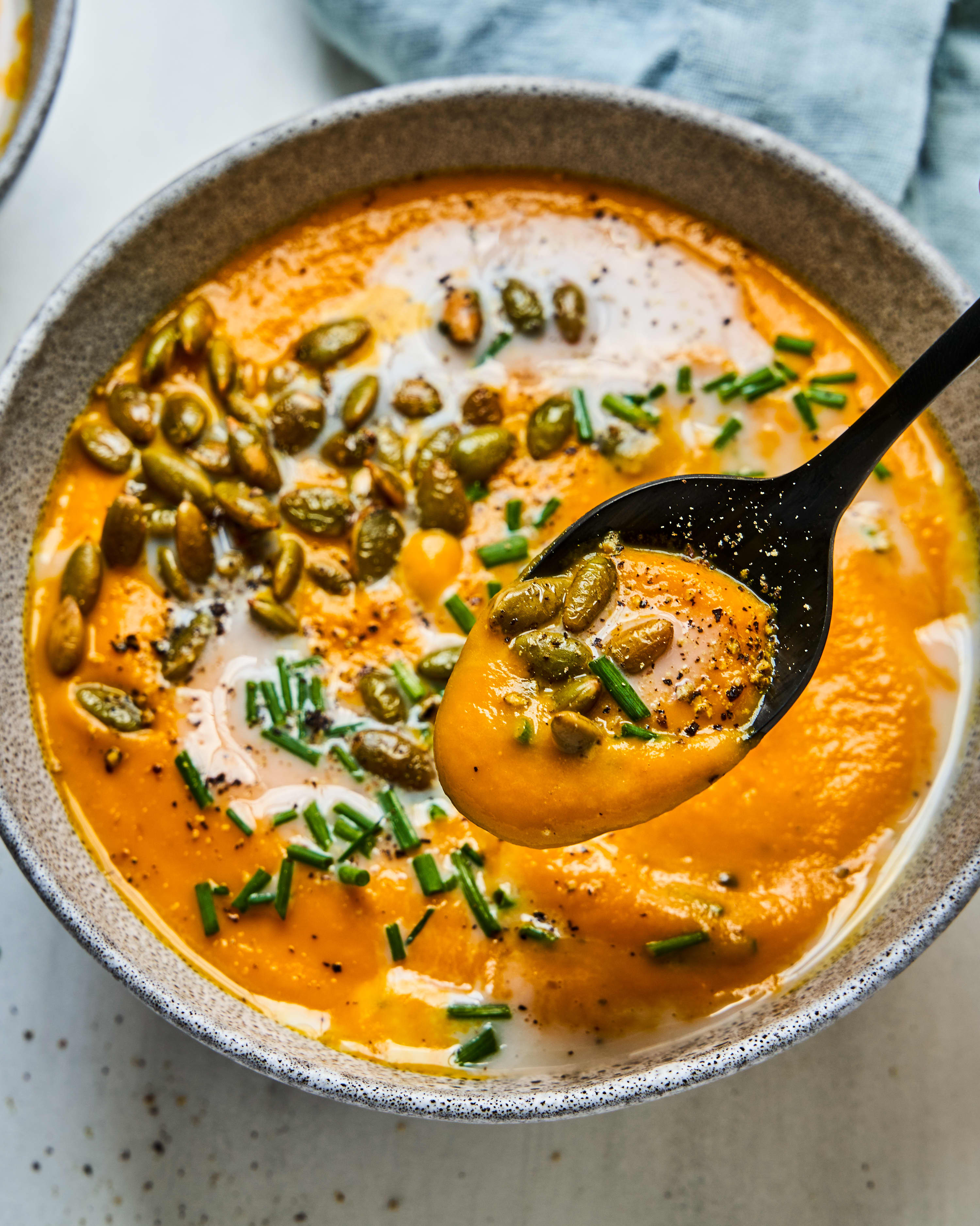 Carrot Ginger Soup - The Forked Spoon