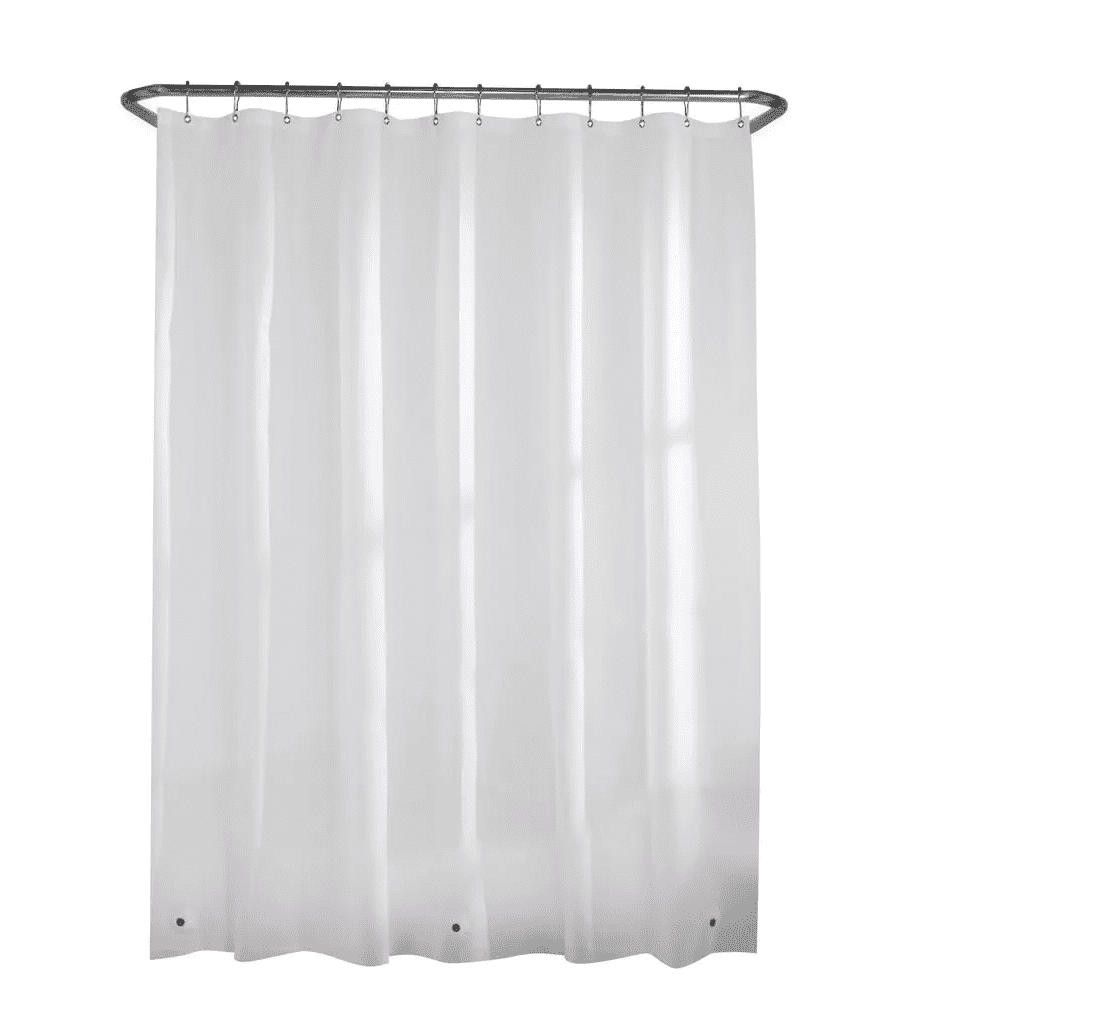 Army Infographics Shower Curtain Liner Waterproof Fabric 12 Hooks & Bathroom Mat 