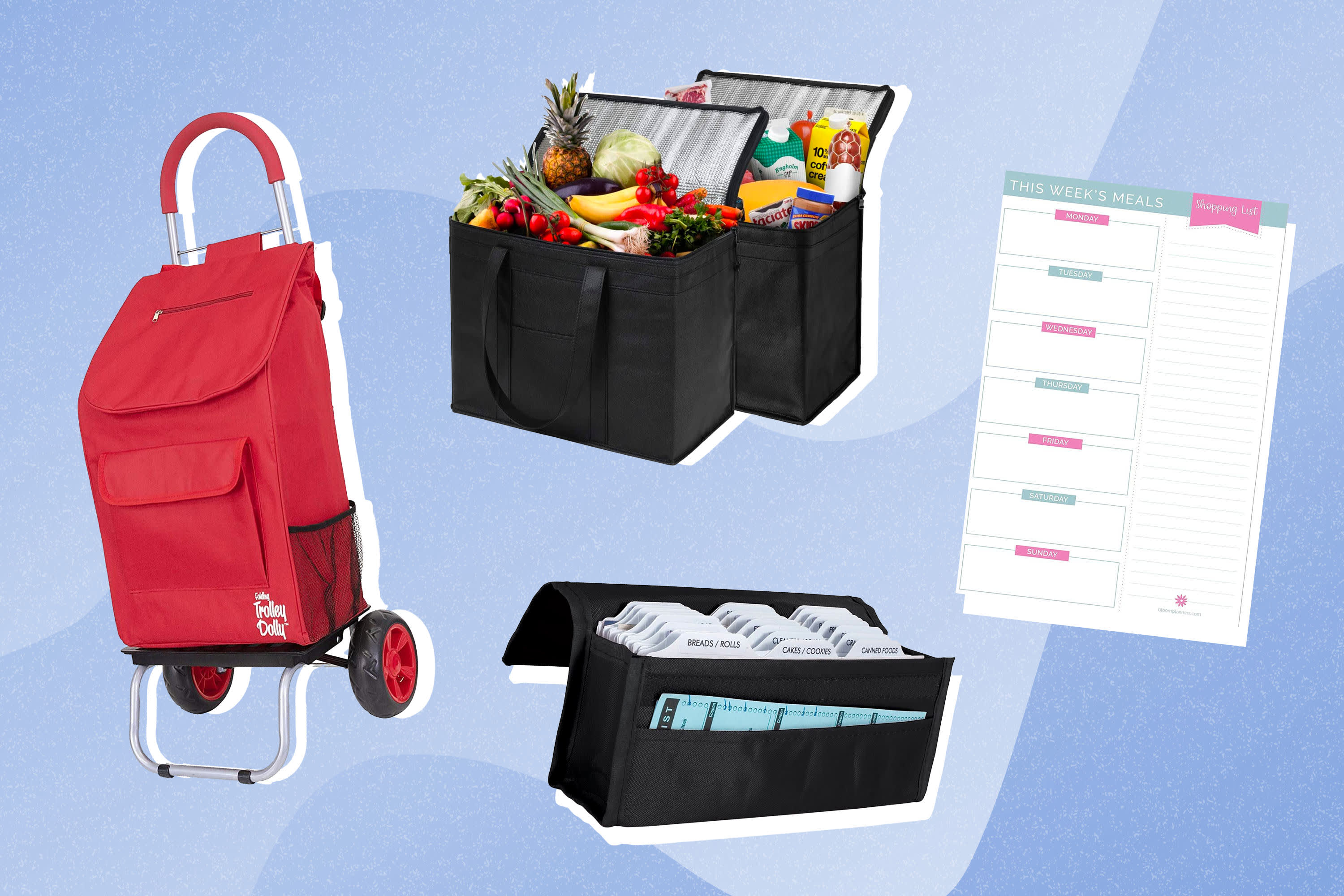 10 Products That Make Grocery Shopping Easier: Carts, Lists, Bags, Handles