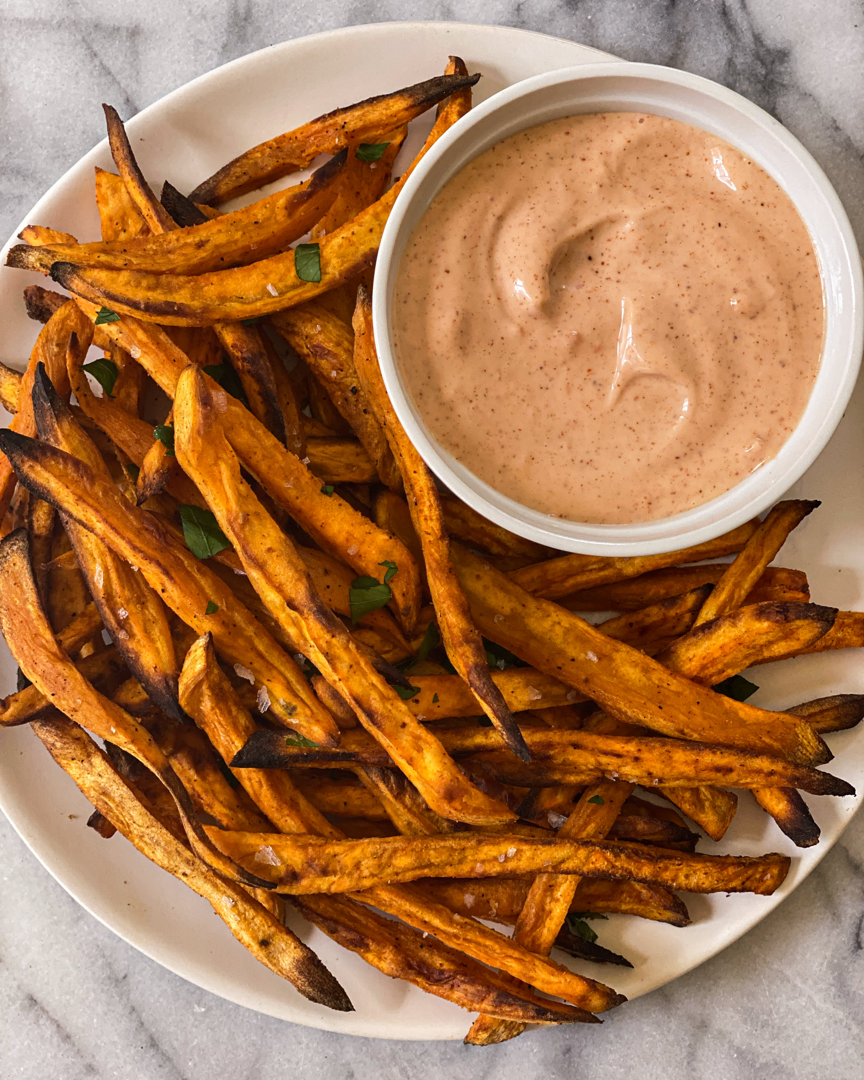 Air Fryer Sweet Potato Fries - Flavor the Moments