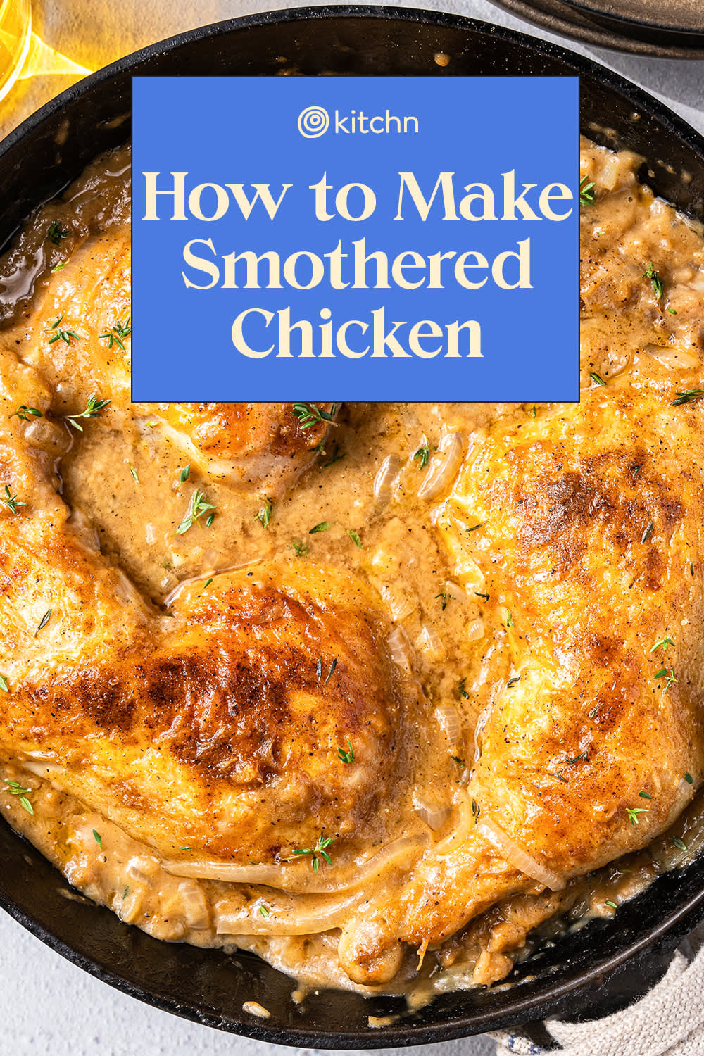 Smothered Chicken - Crys Kitchen