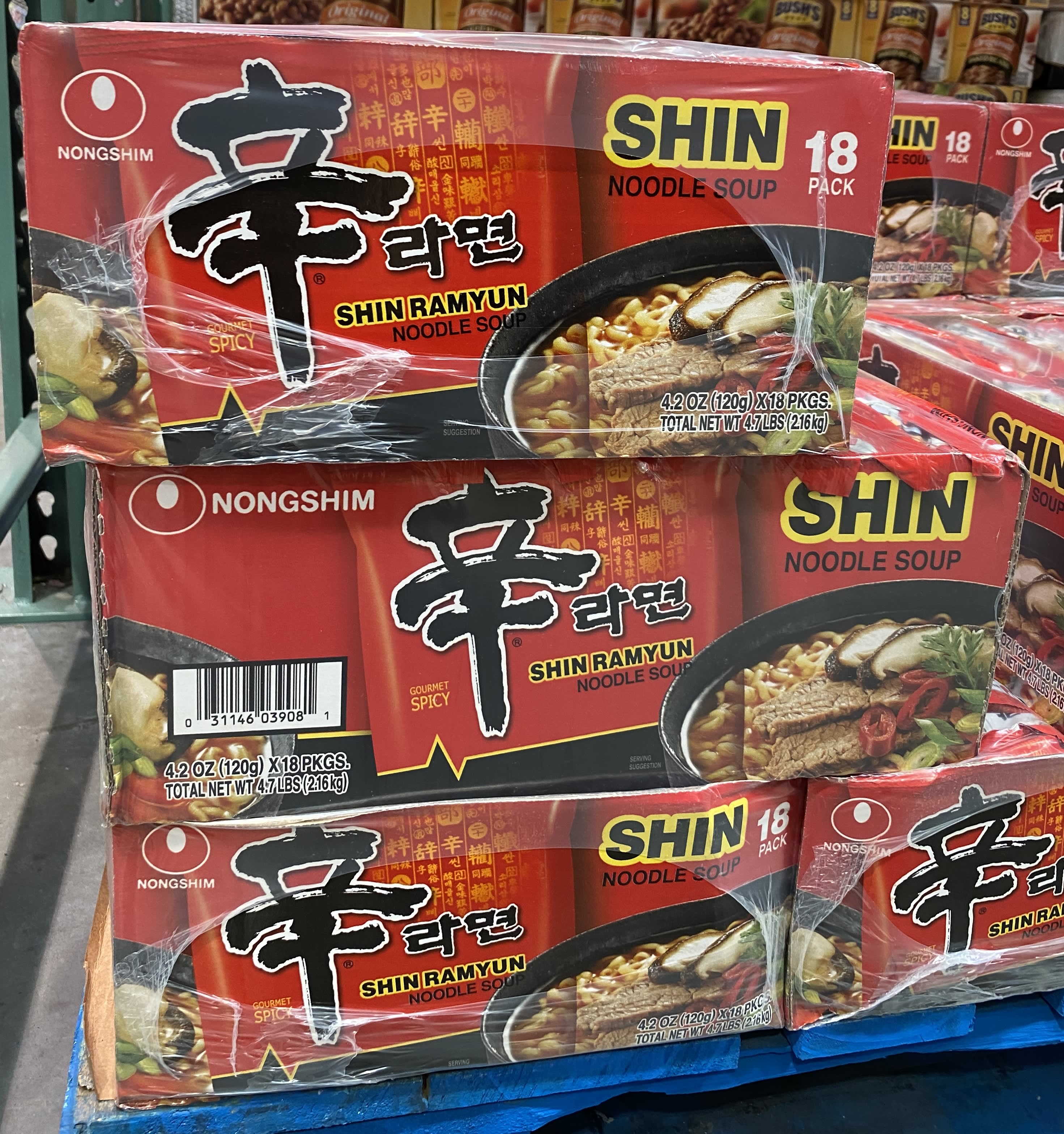 Nongshim at Costco $12 for a 6 pack. I would rate this 7/10. Added tofu  skin. : r/ramen