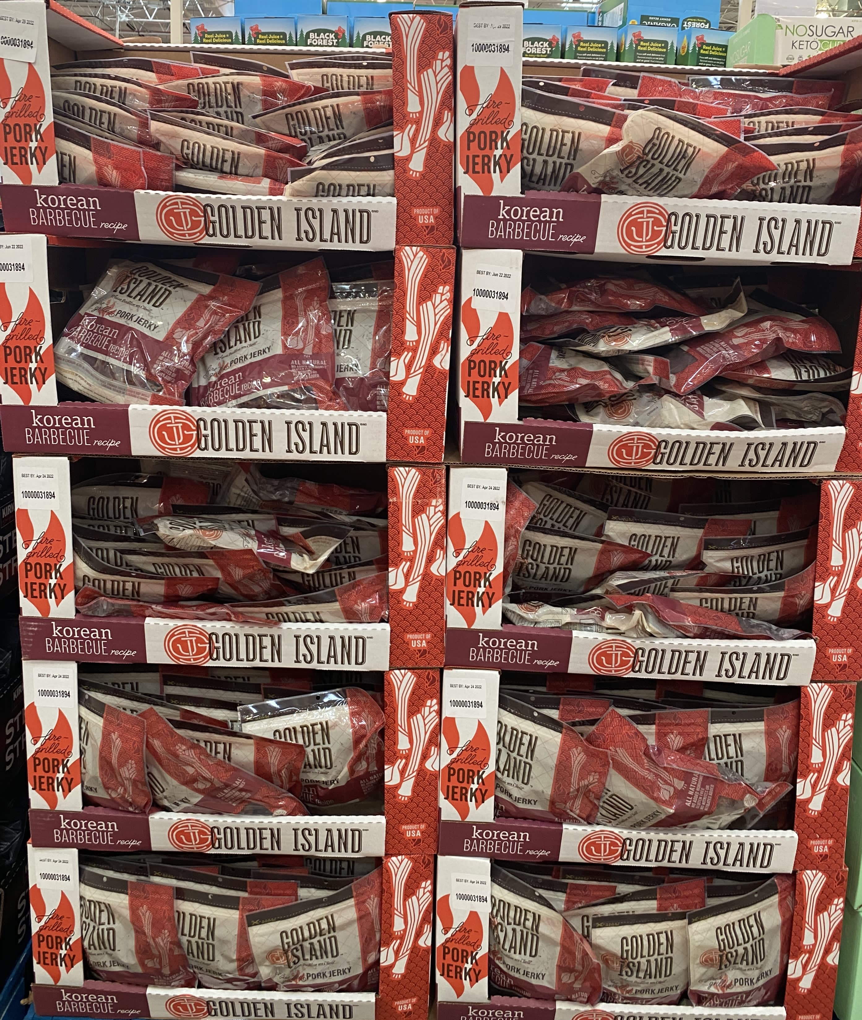 Costco korean top pork jerky
