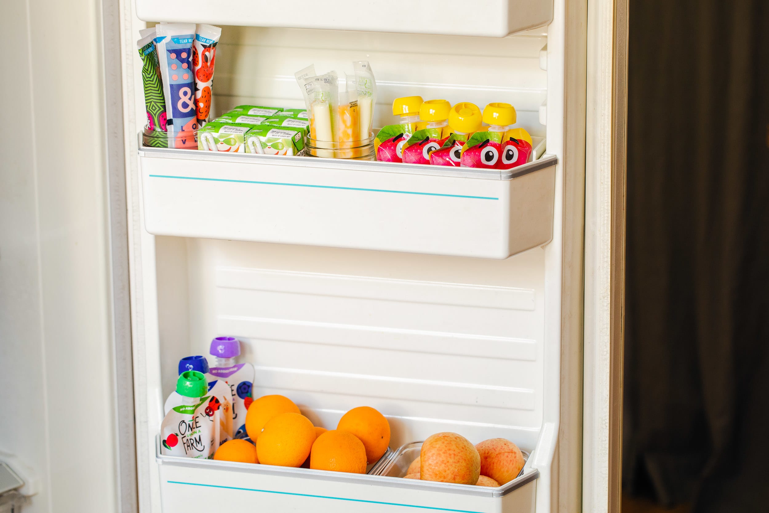 How to maximize your fridge space 🏡#asmr #organization #milk #fridge , Organizing The Fridge