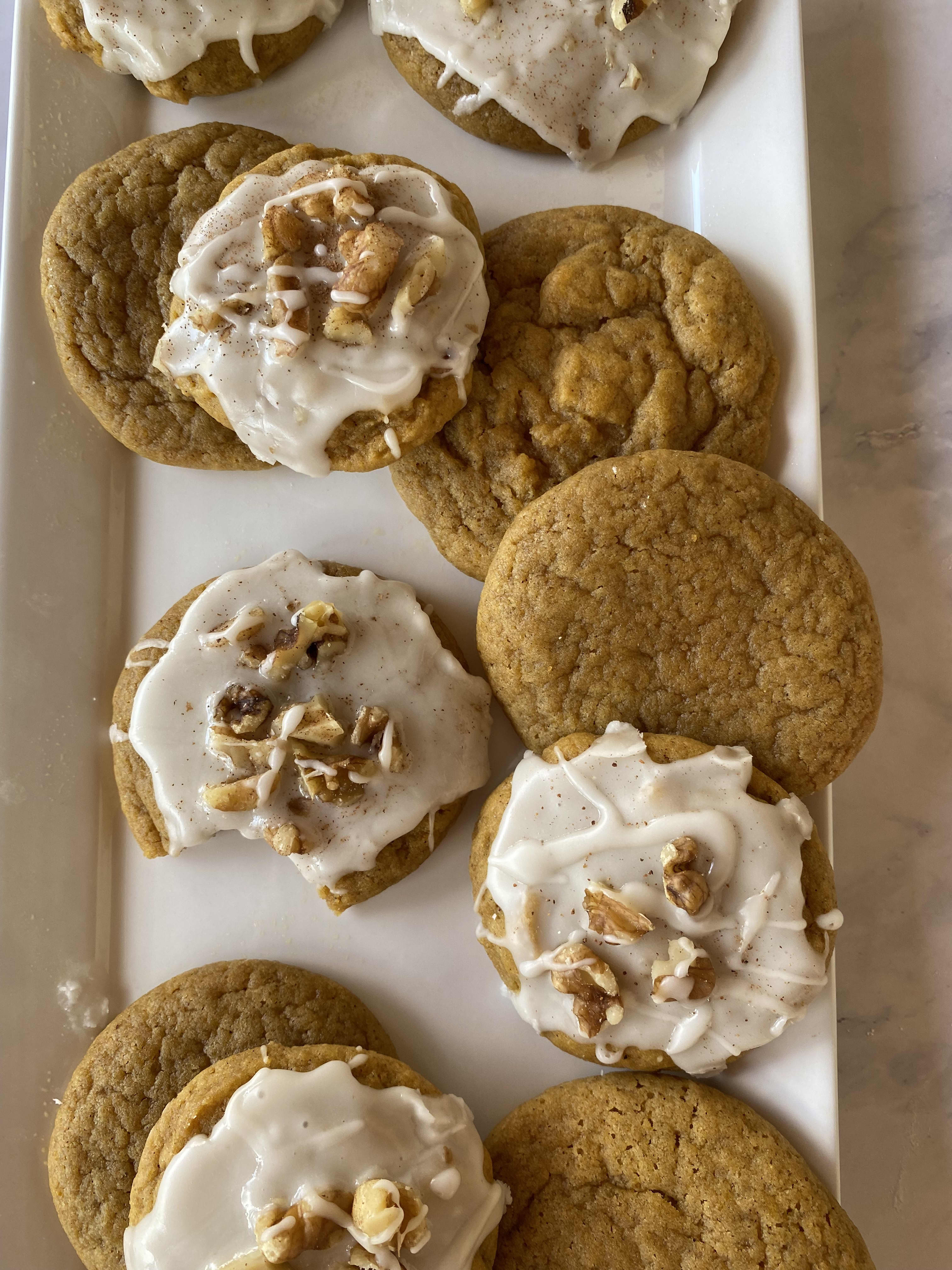 Soft Pumpkin Cookies – The Cozy Plum