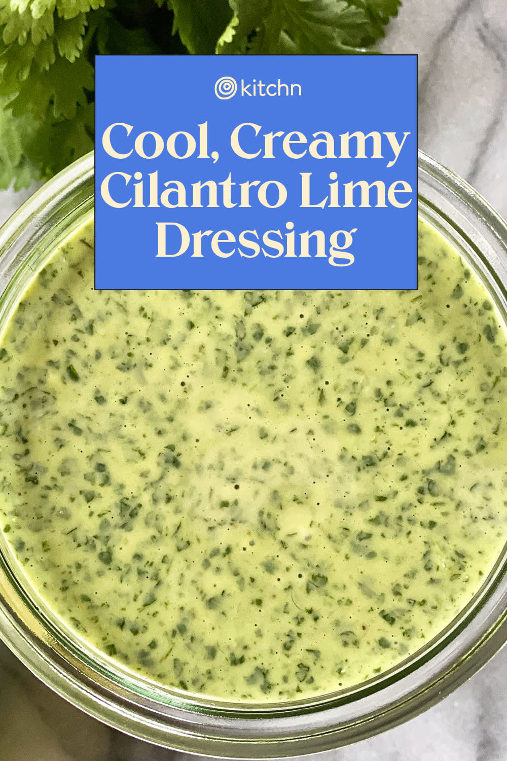 Creamy Cilantro Dressing - Katie's Cucina