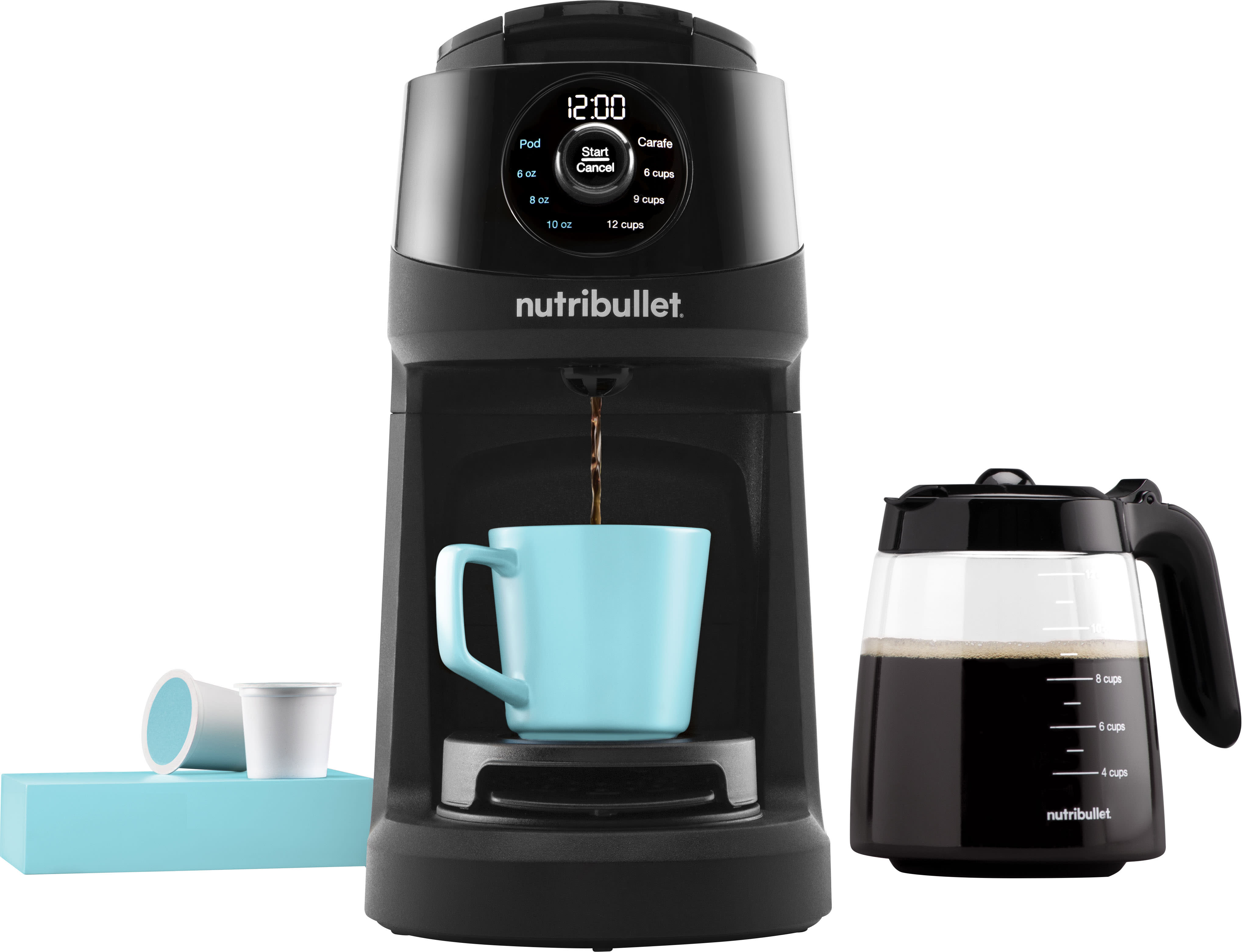 Nutribullet now makes coffee, one cup or a pot at a time and it can tell  the difference 