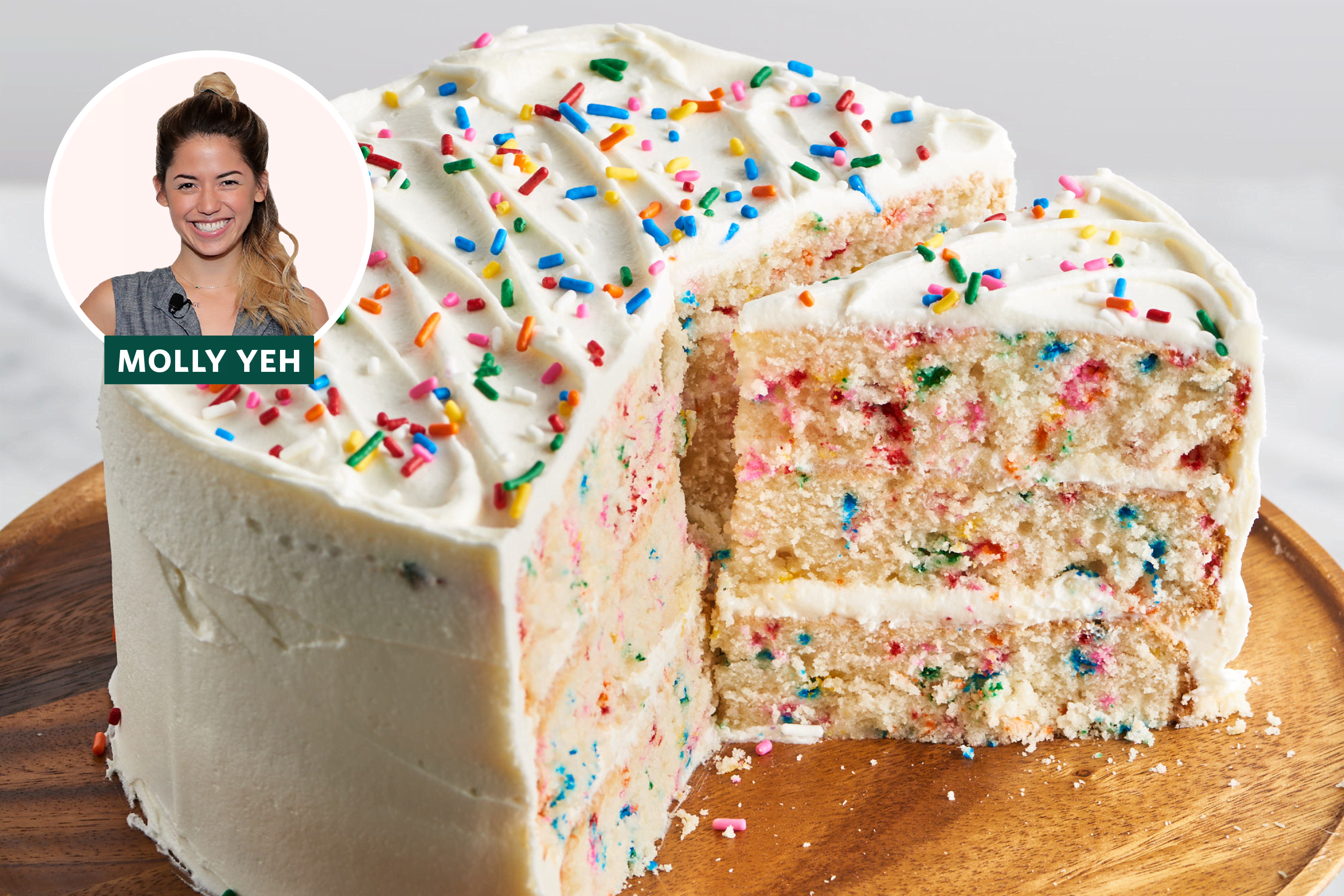 6 inch Sprinkles Birthday Cake - The Kiwi Country Girl