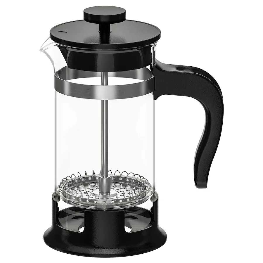 Mini French Press Coffee Maker with 4 Level Filtration System