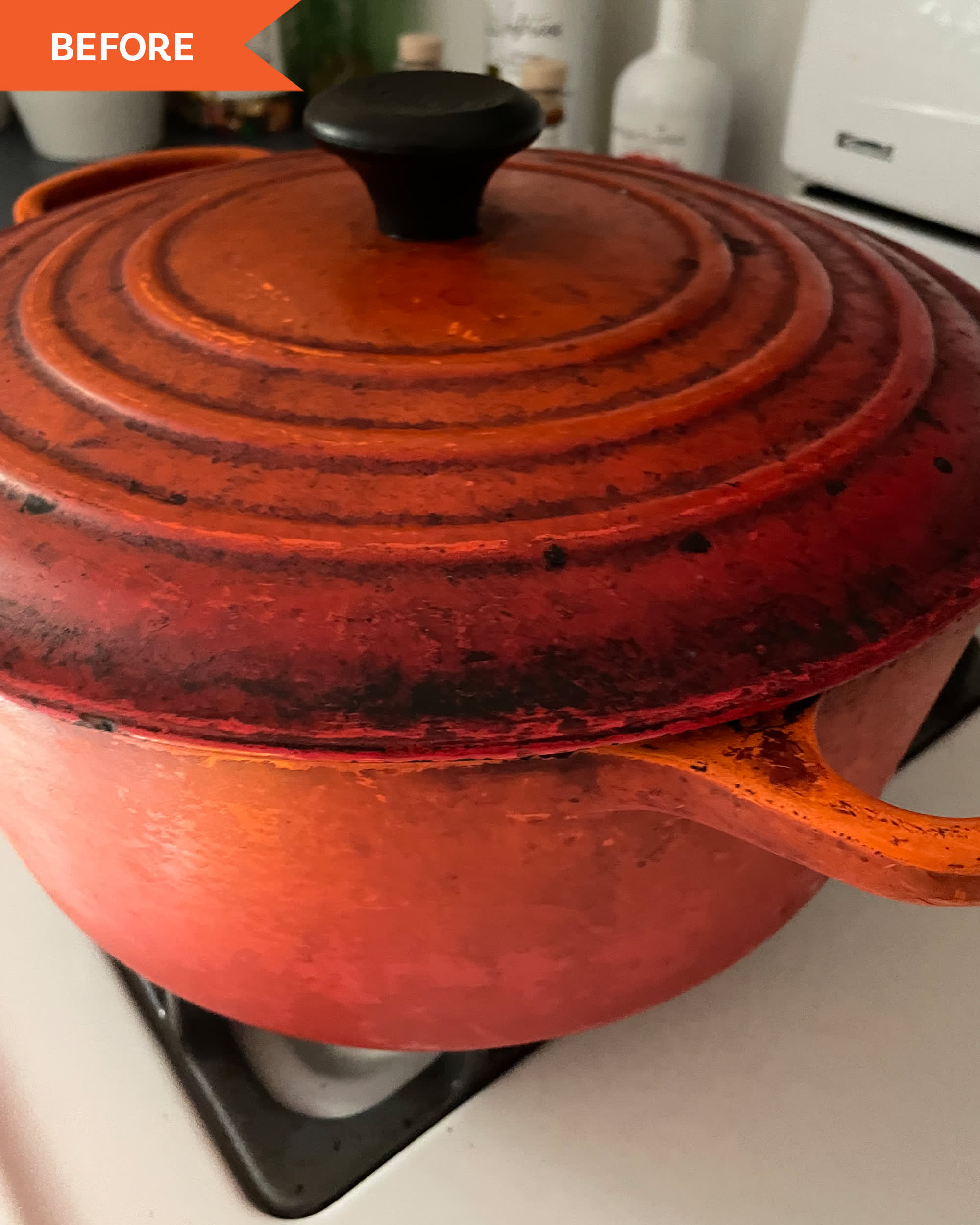 Got this Lodge dutch oven off of marketplace. Whats the best way to clean  it up? Ive tried vinegar and dawn powerwash : r/castiron