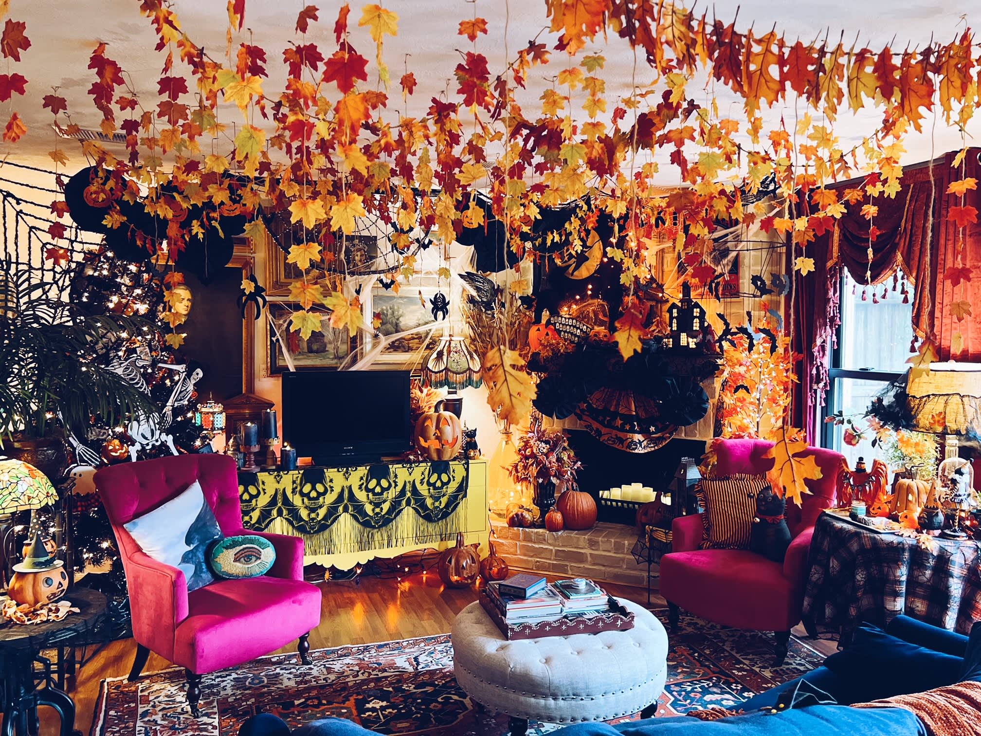 The Halloween Collector Living Room Decor Photos | Apartment Therapy