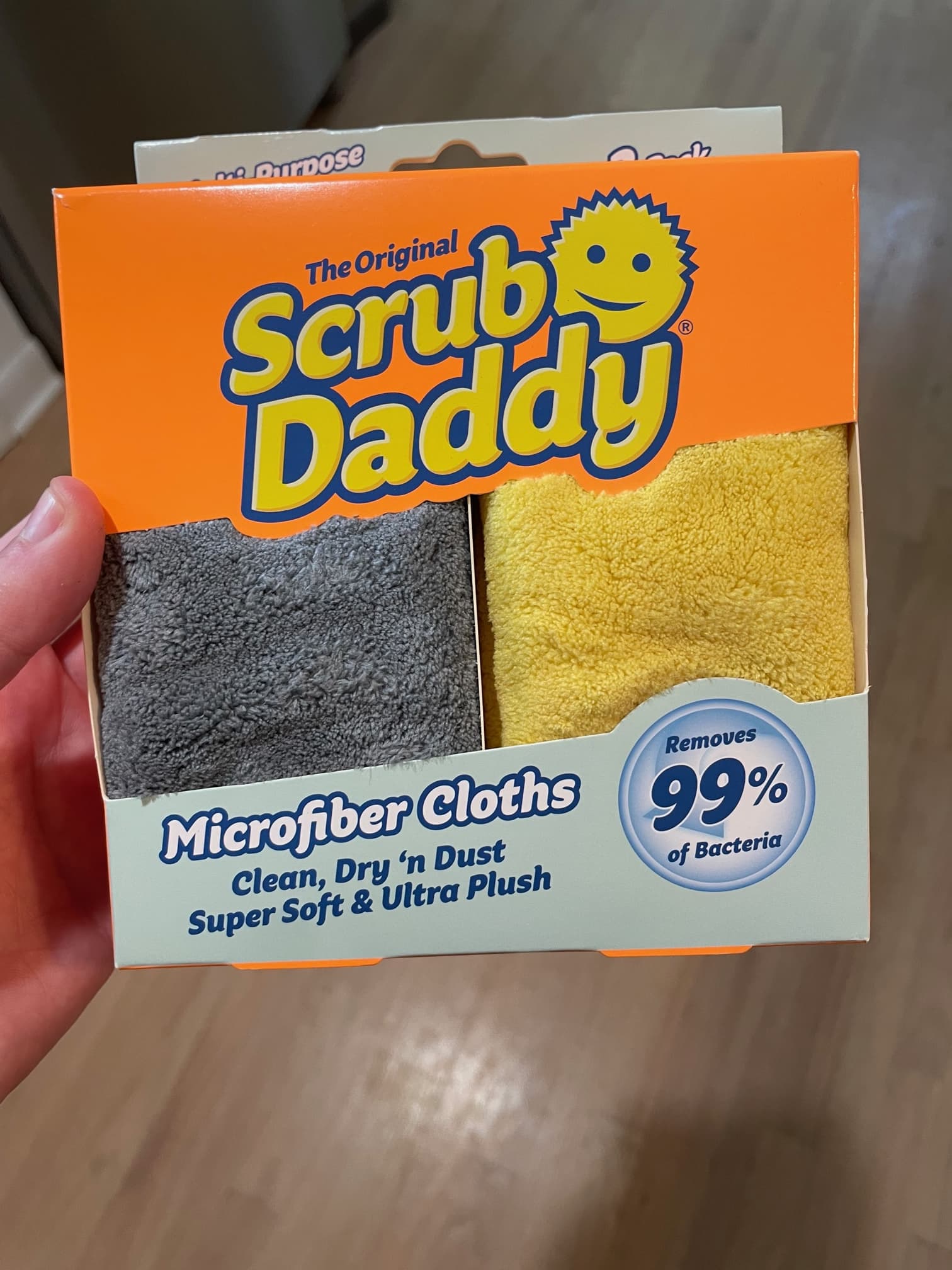 Scrub Daddy Microfiber Cloths – 2 count – Scrub Daddy Smile Shop