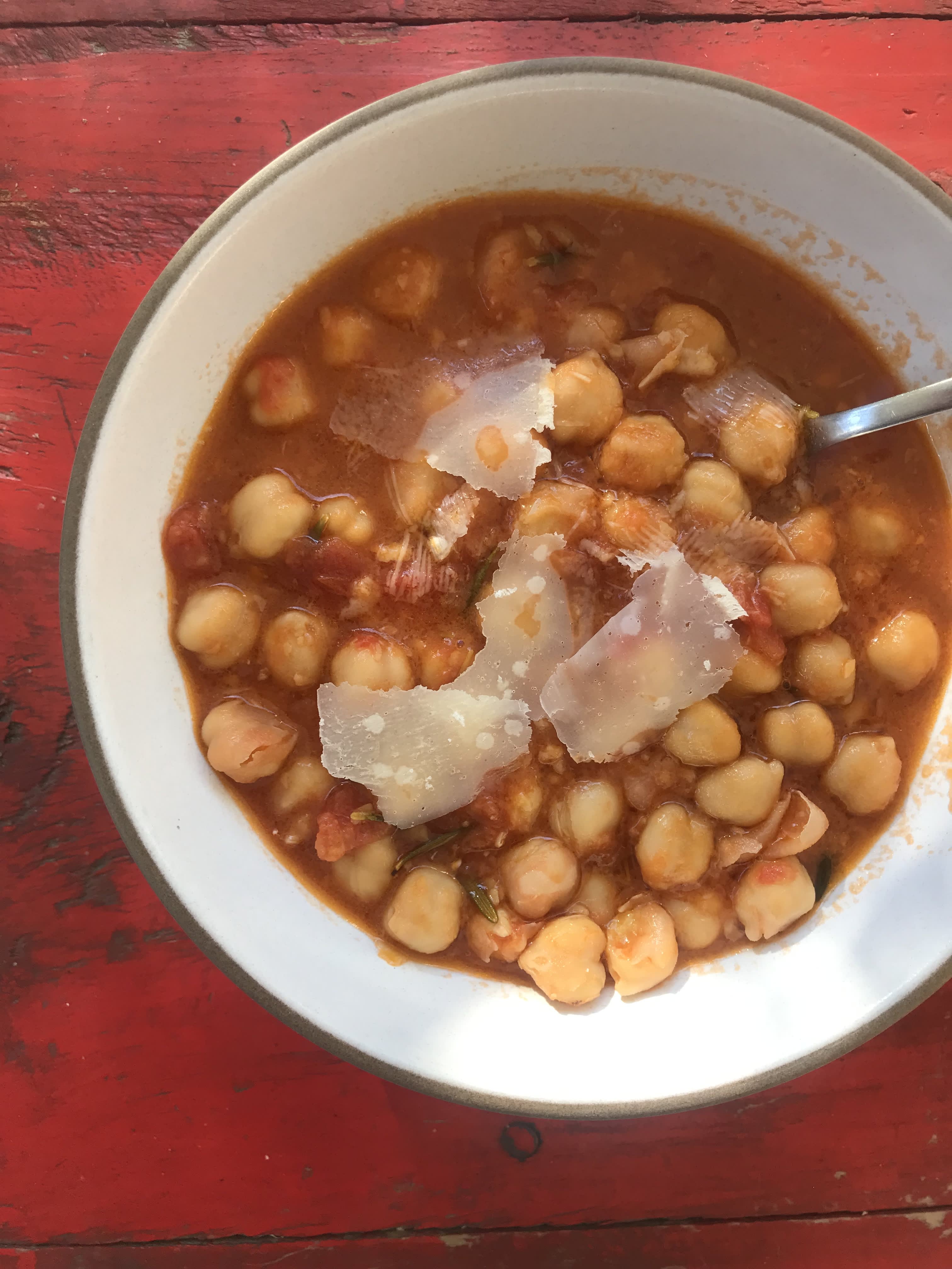 Spring Chickpea Soup - The Salty Marshmallow