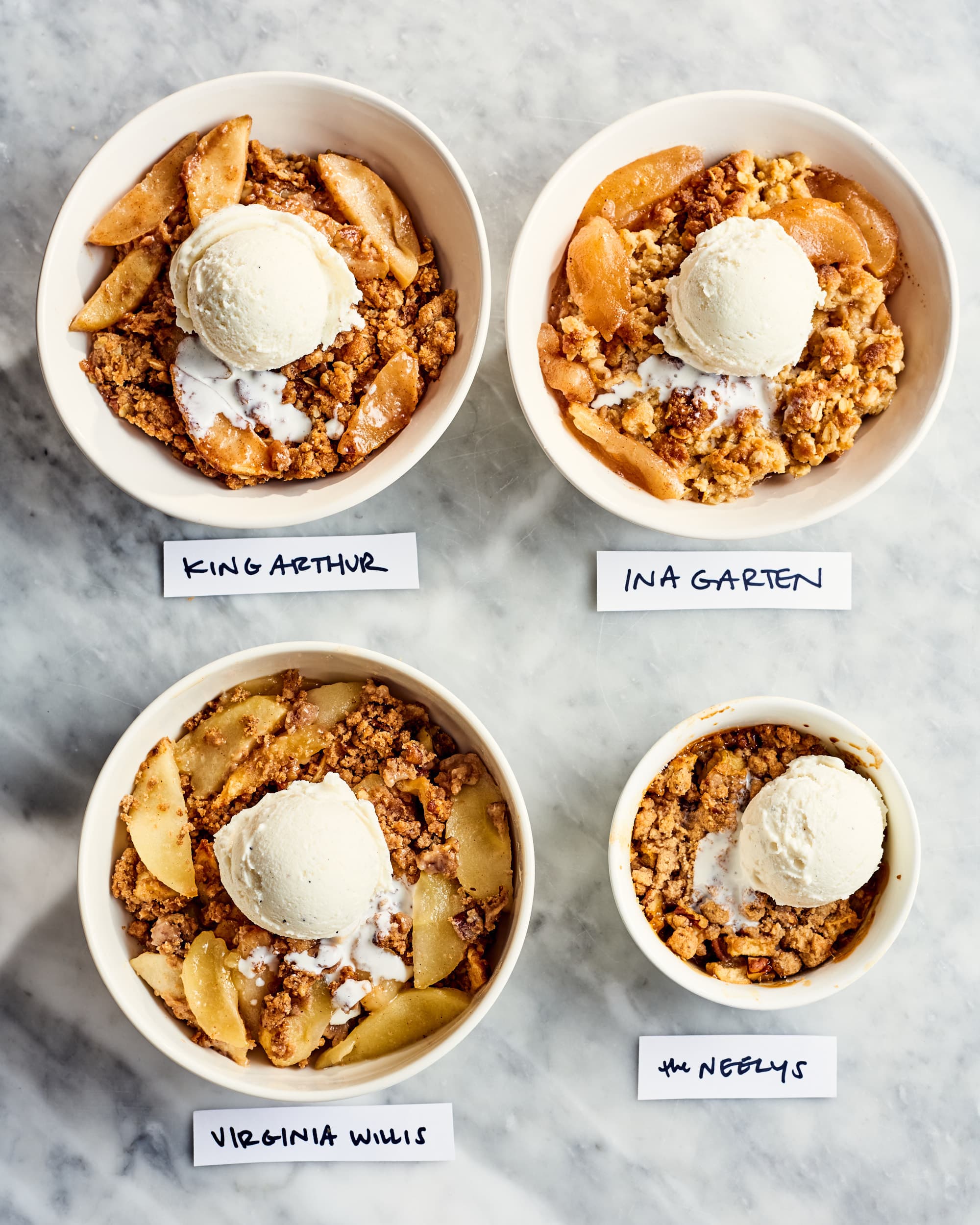 Old-Fashioned Apple Crisp Recipe, Ina Garten