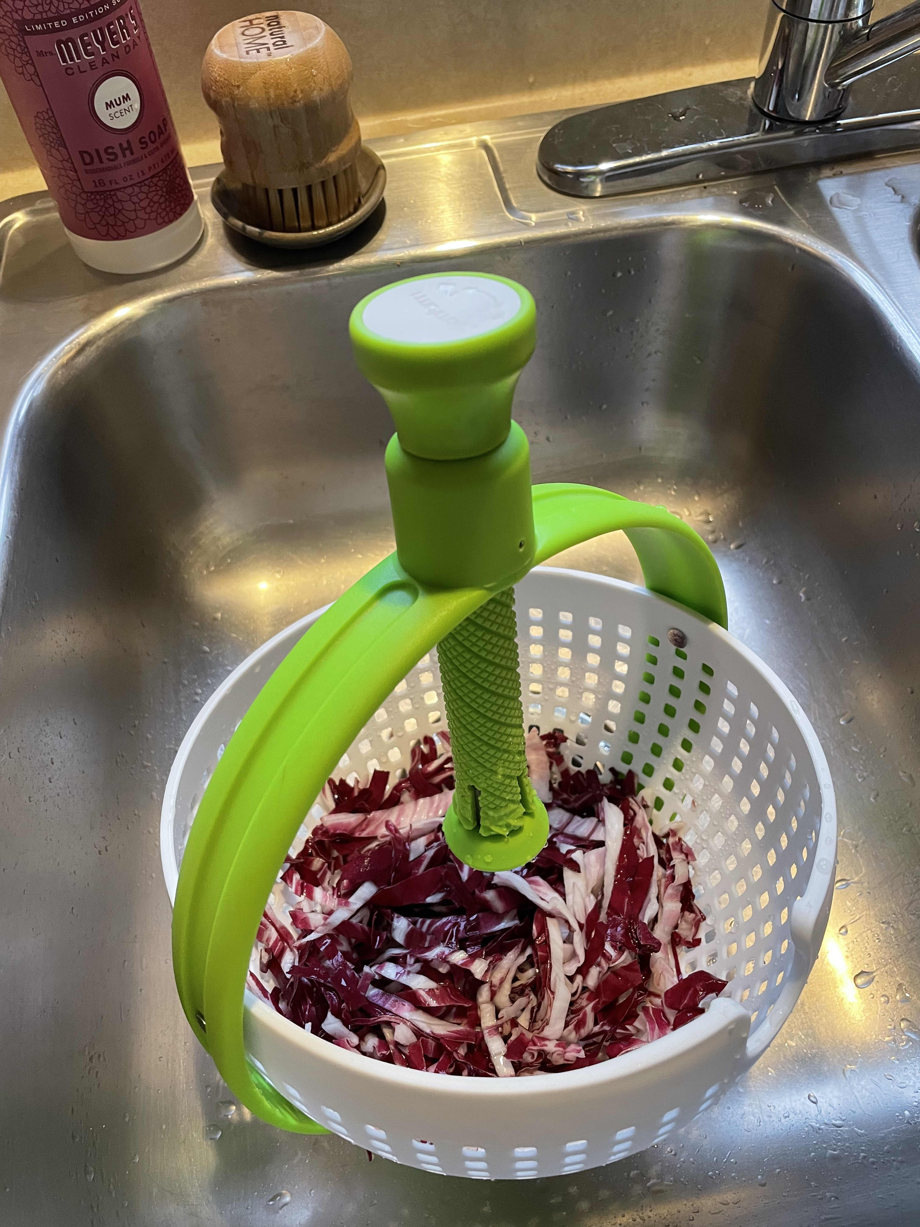 My kitchen essential: I'd be lost without . . . a salad spinner