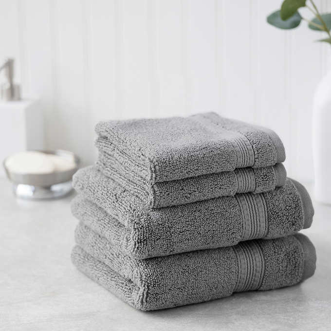 Costco Members  Charisma 100% Hygro Cotton 4-Piece Bath Towel Set