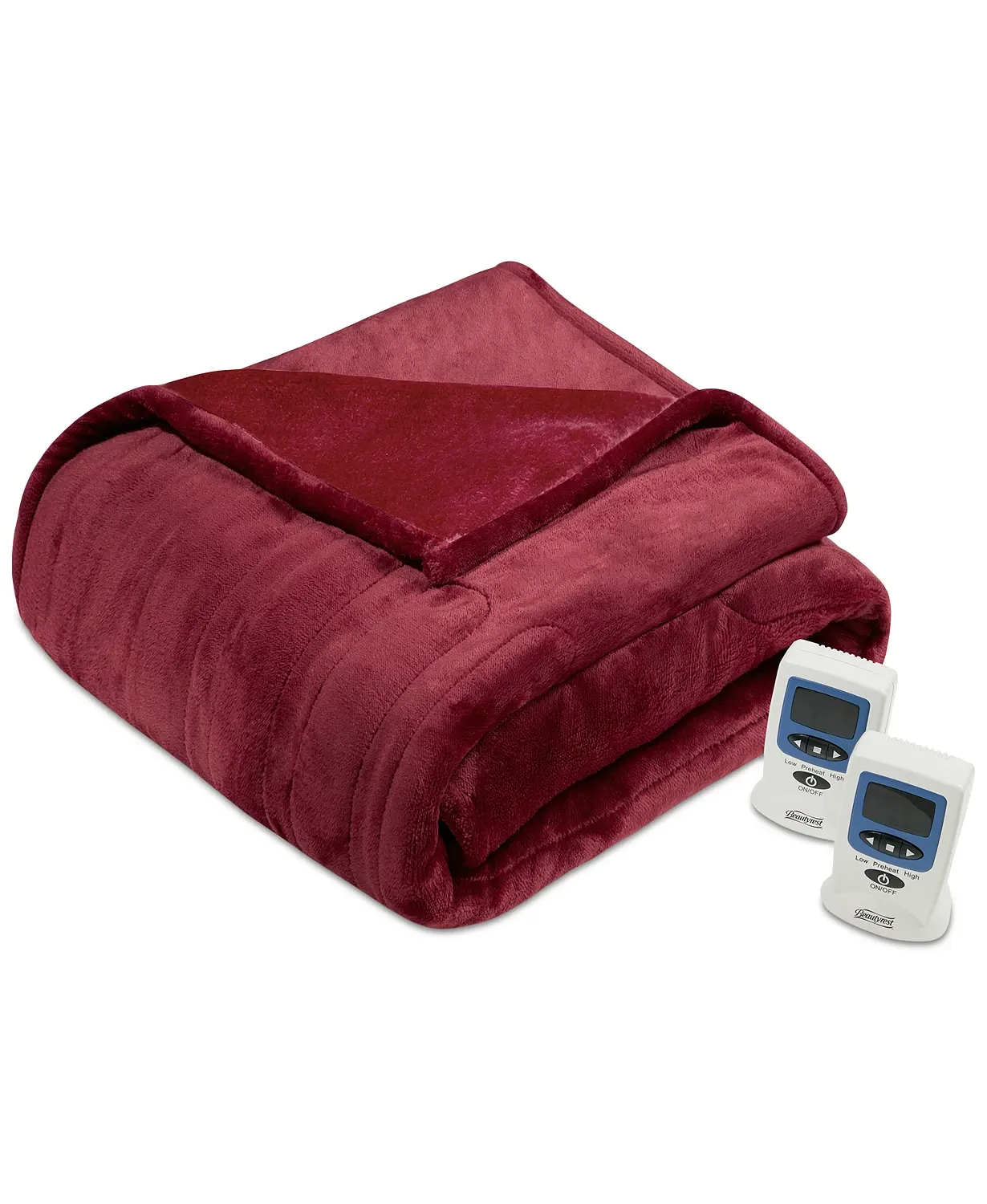 Beautyrest Plush Lightweight Ultra Soft Cozy Washable Electric