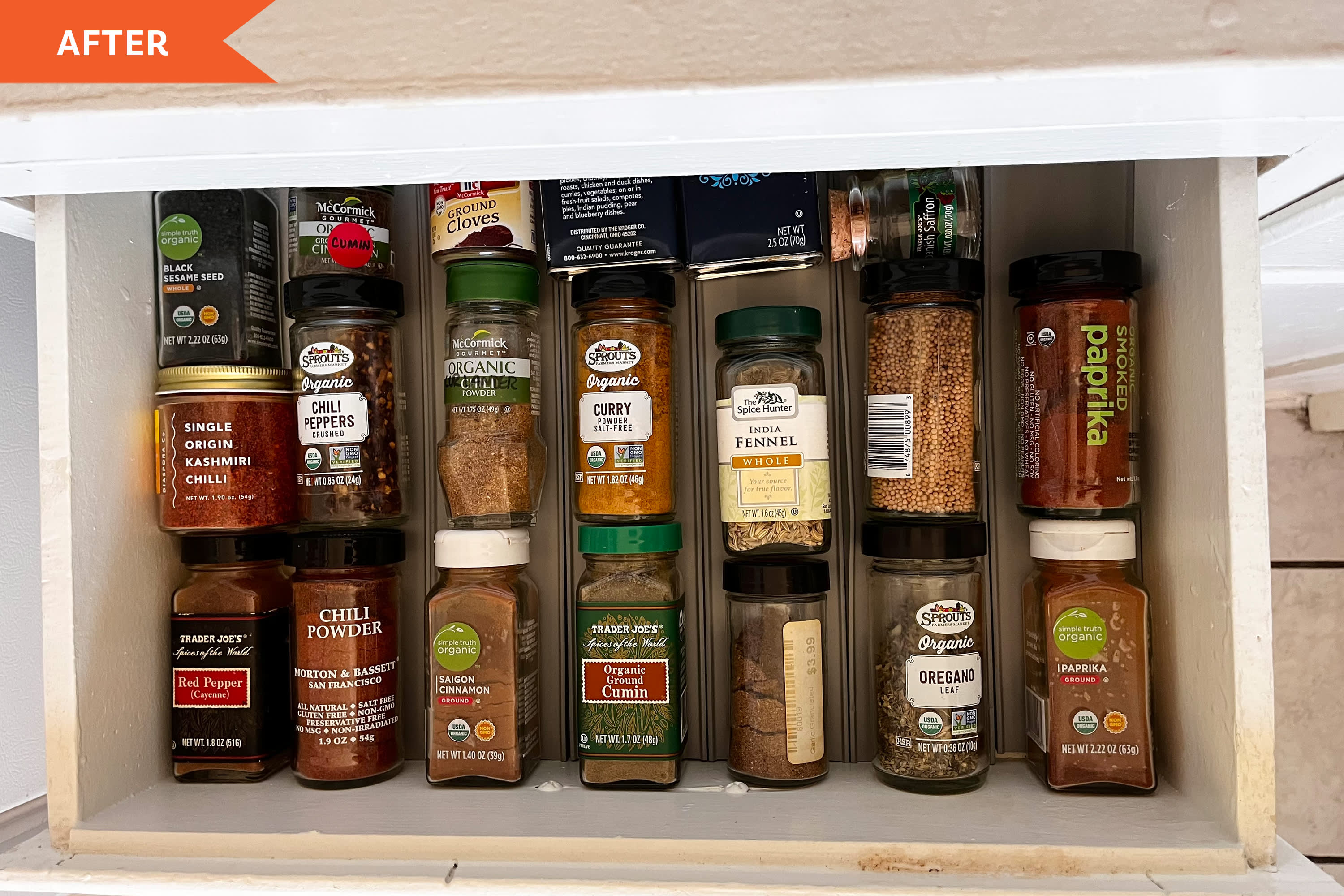 YouCopia Spice Drawer Liner Review The Kitchn