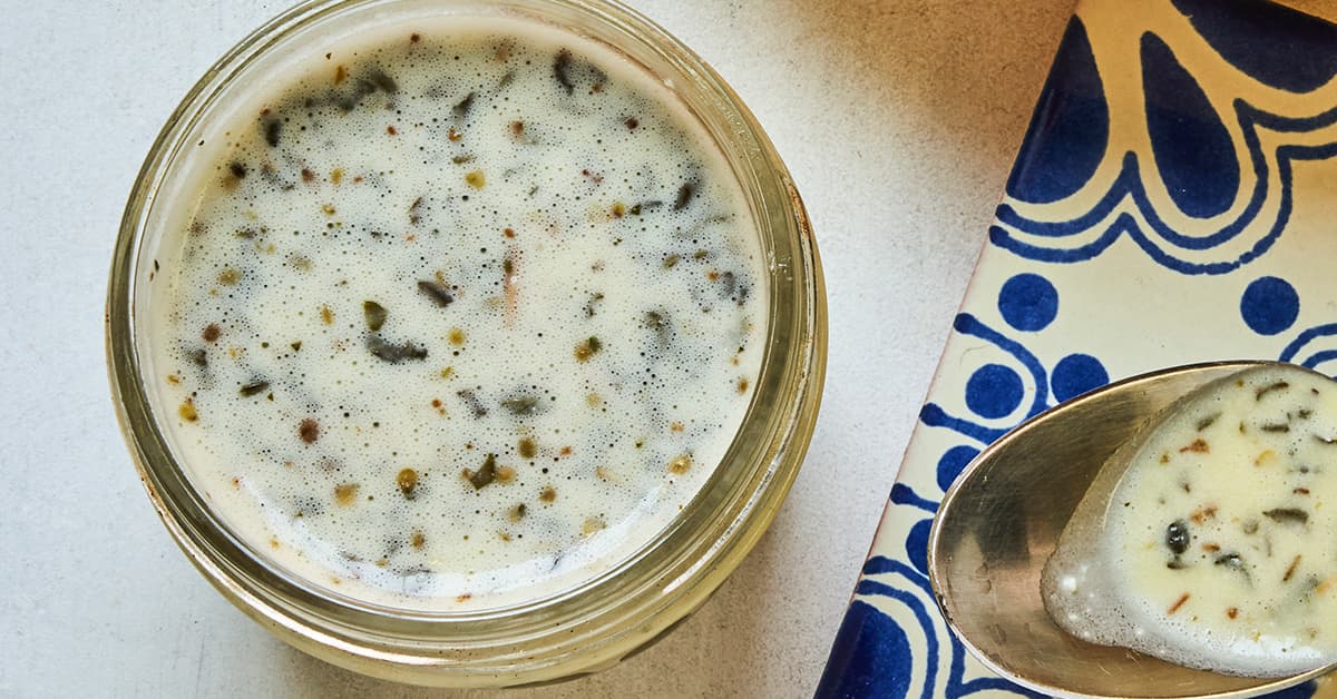 sour cream and italian dressing mix Creamy Recipe (Quick & Easy) creamy italian dressing recipe Red Floral Embroidered Maxi Sort by Color- Yellow Make homemade Italian salad Dress Size:L
