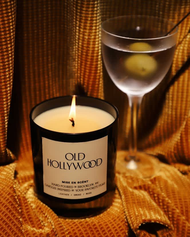 Hollywood Scented Candle