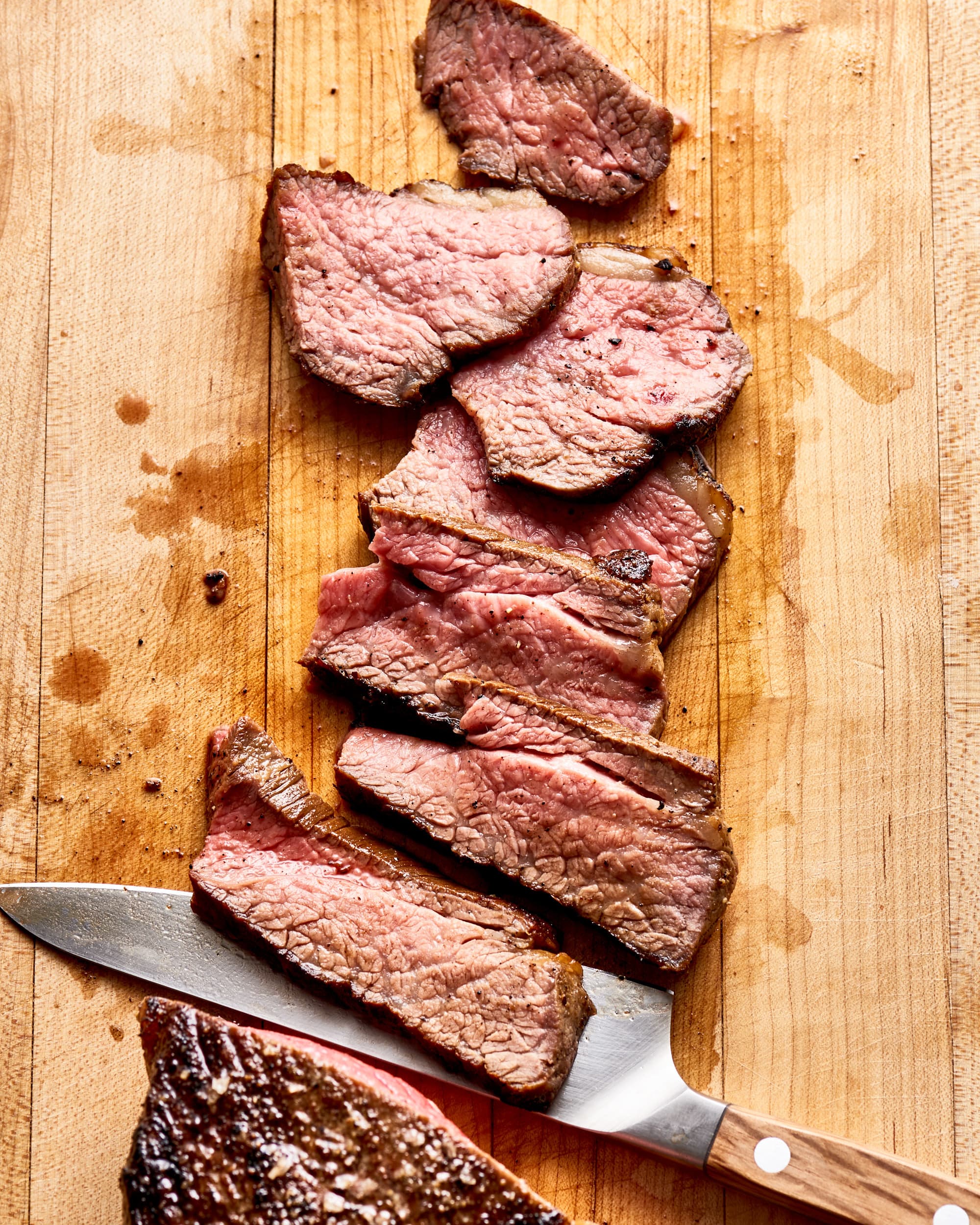 tri tip steak cut