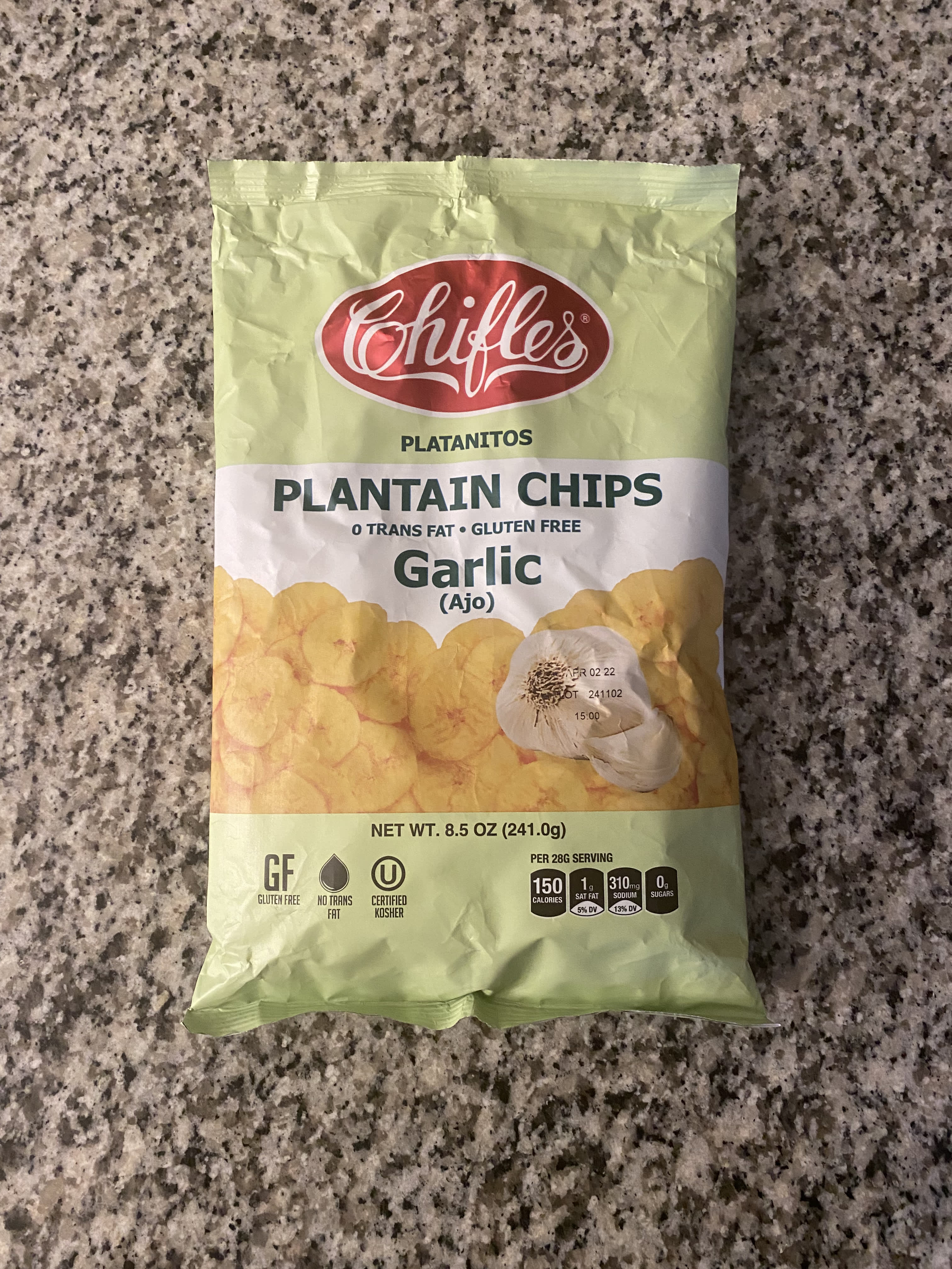 NO SALT PLANTAIN CHIPS – Chifles Chips