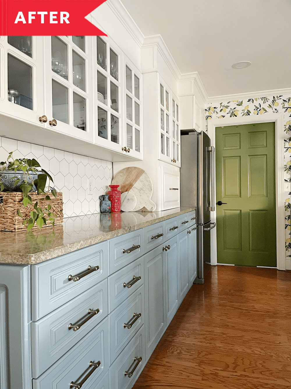 20s Kitchen Gets a Pattern Filled Remodel   Before and After ...