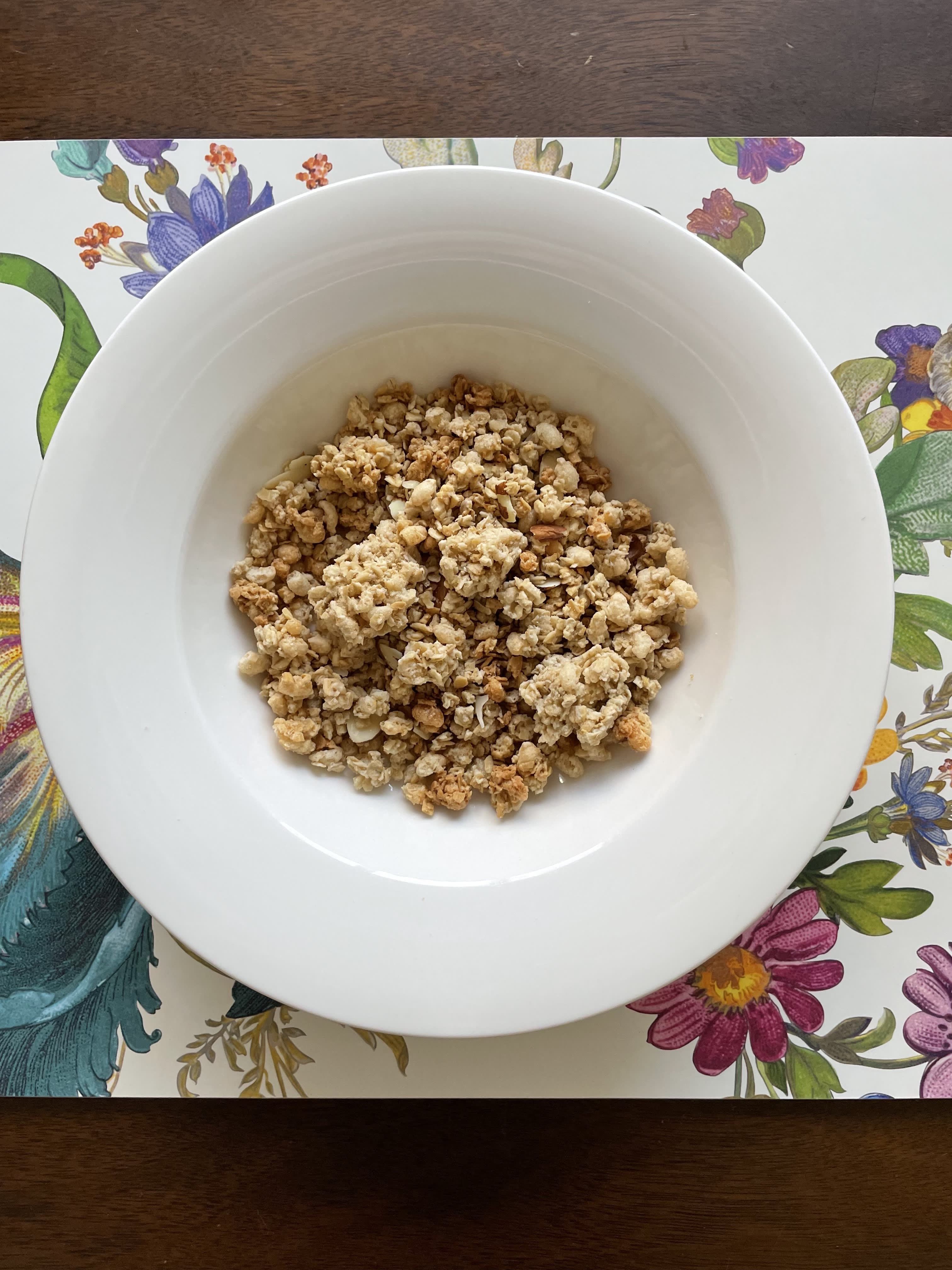 Trader Joe's Just the Clusters Vanilla Almond Granola Cereal Review