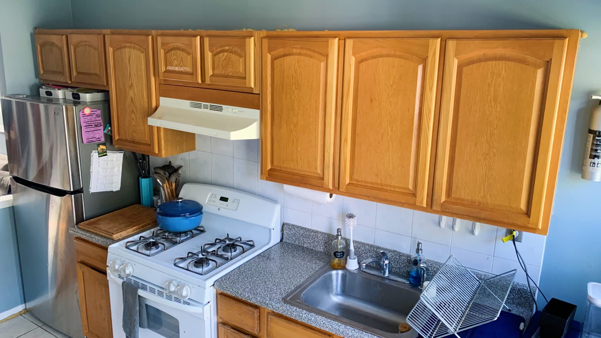 Dad transforms toy IKEA kitchen into fully functioning kitchen