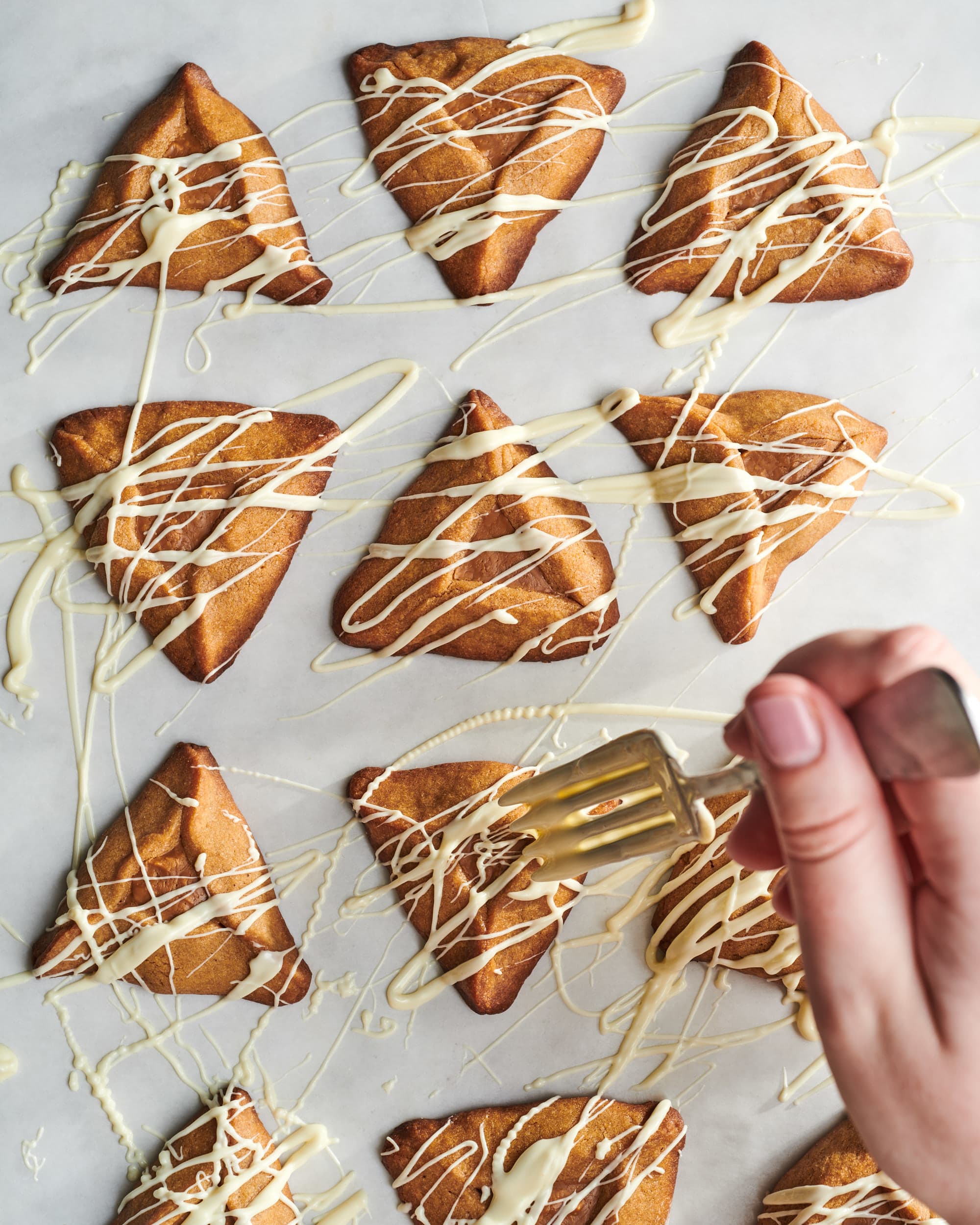 speculoos (cookie butter) hamantaschen!