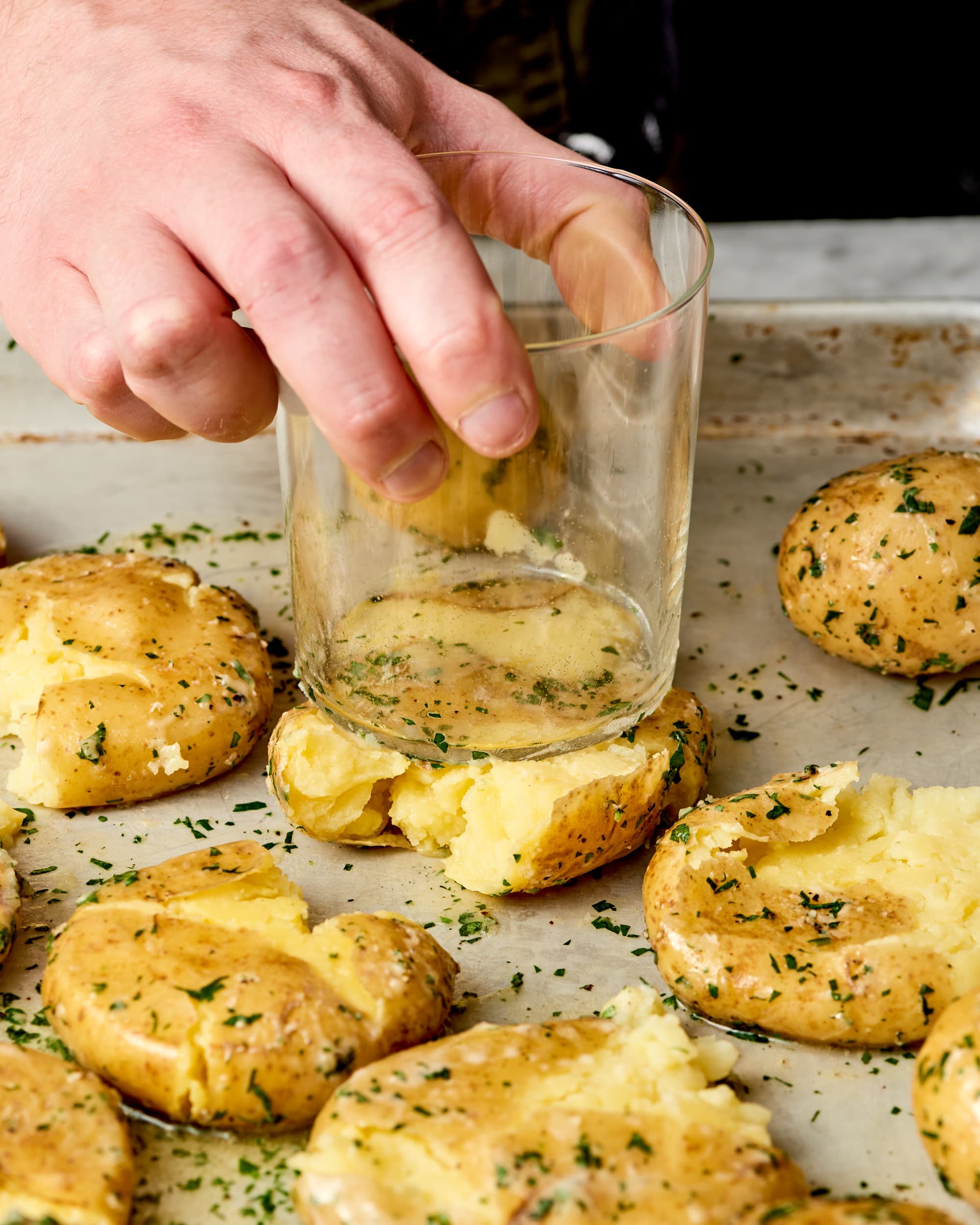 Easy Smashed Potatoes - 101 Cooking For Two