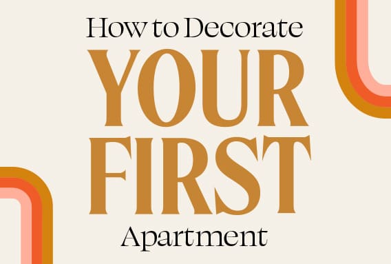 Must-Haves For Your First Apartment - How to Decorate