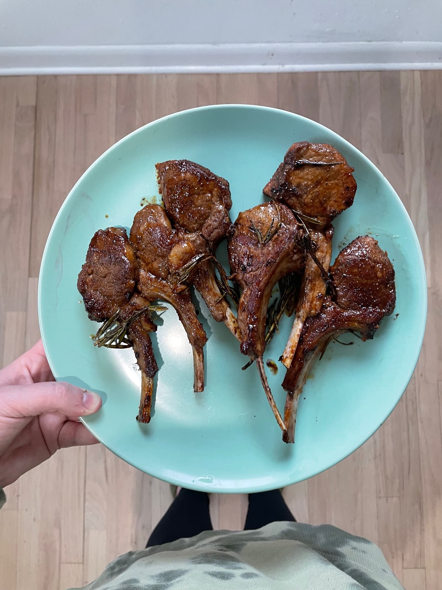 Grilled Lamb Chops with Plum Balsamic Sauce · A Passion for Entertaining