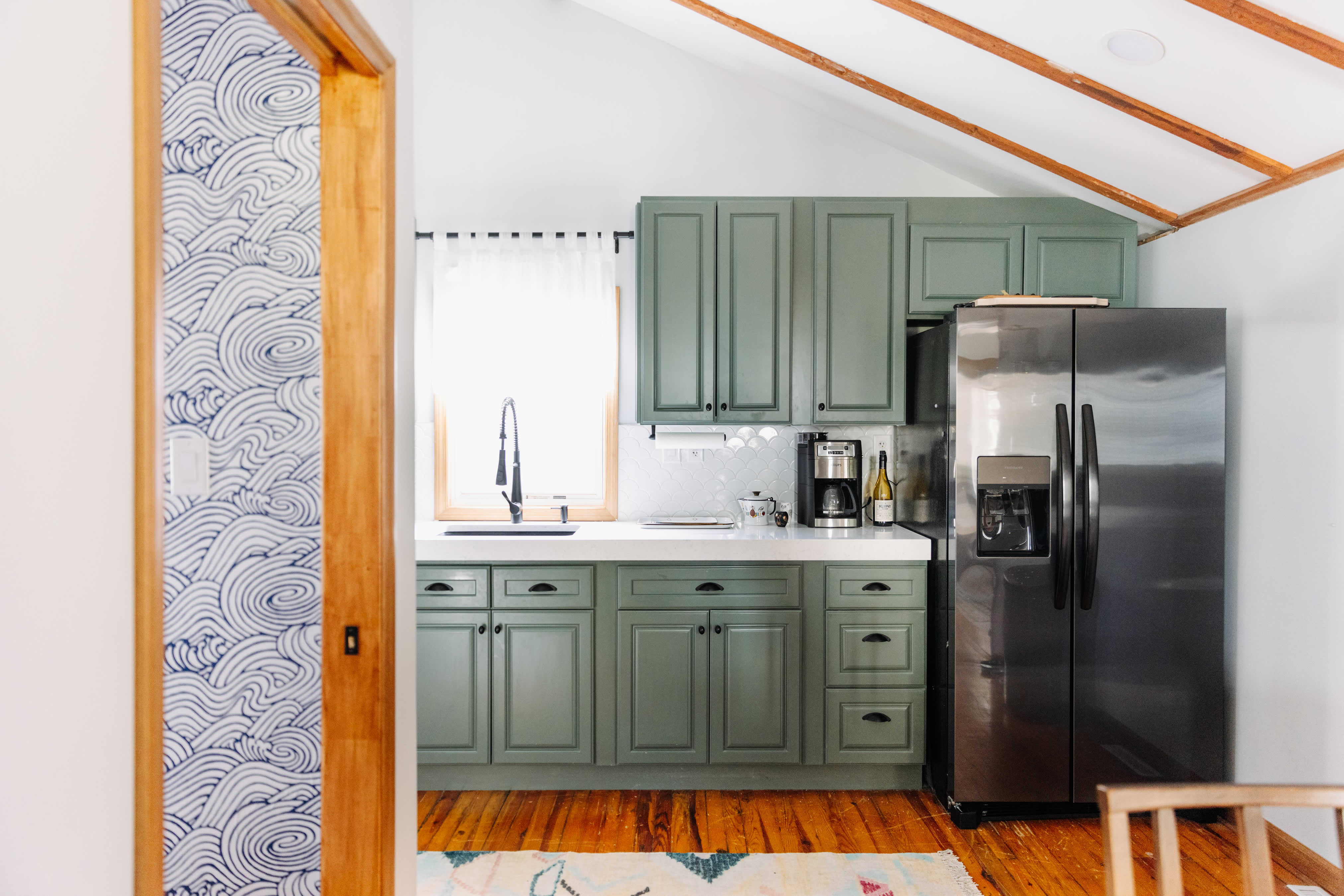 16 Green Kitchen Ideas: our Favorite Kitchen Color! • The Budget Decorator  in 2023