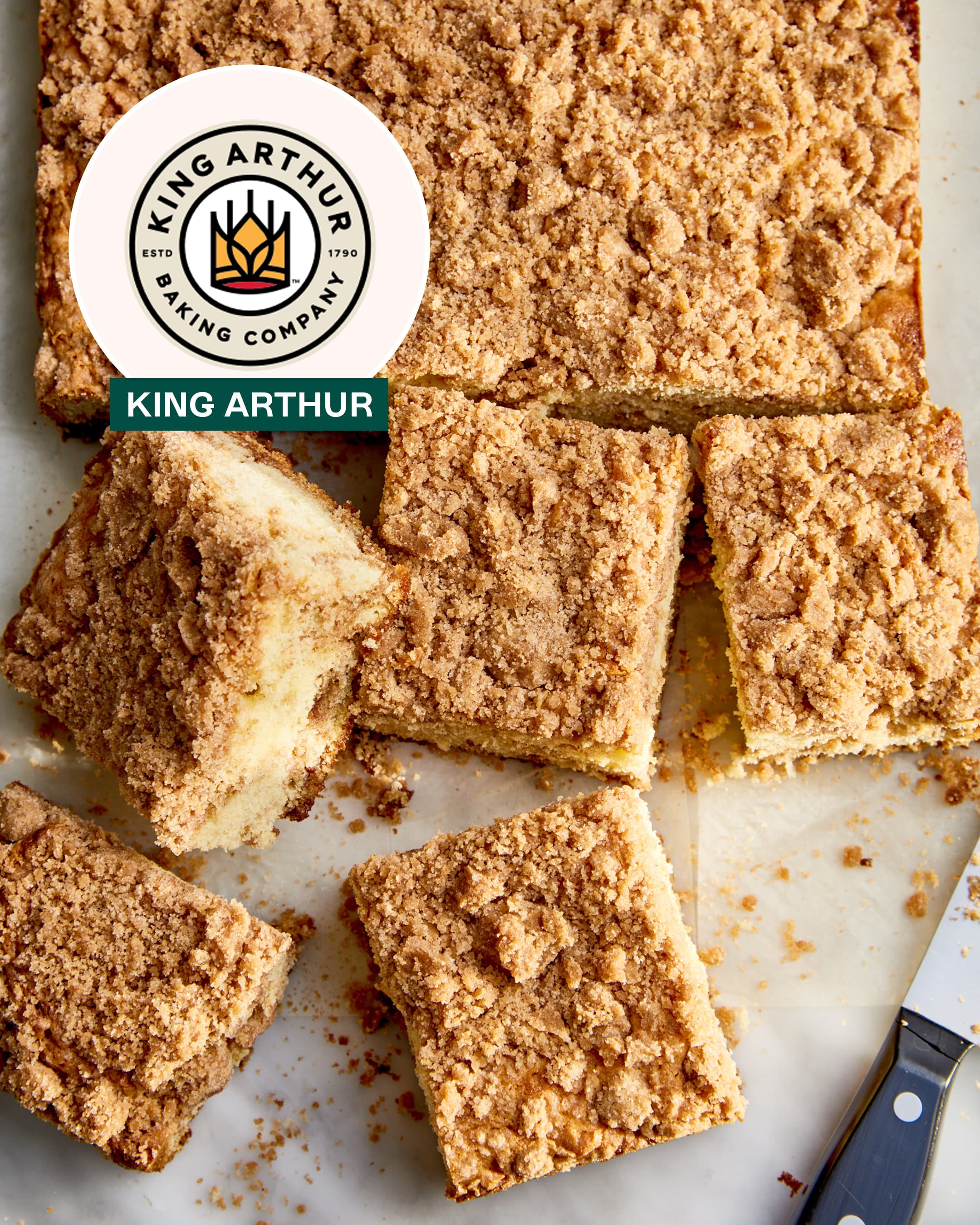 Try the coffee cake dubbed recipe of the year by King Arthur Baking - Good  Morning America
